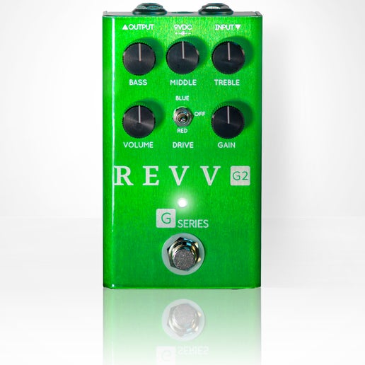 Revv G2 Green Channel Preamp/overdrive/distortion Effects Pedal - Green ...