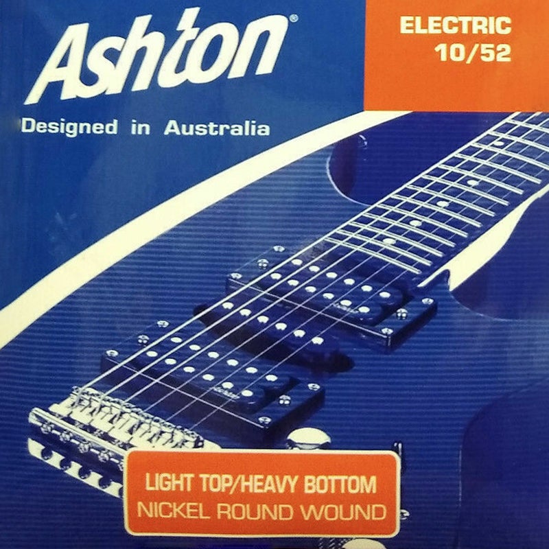 Ashton Es1052 Electric Guitar Strings 10 52 Light Top Heavy Bottom