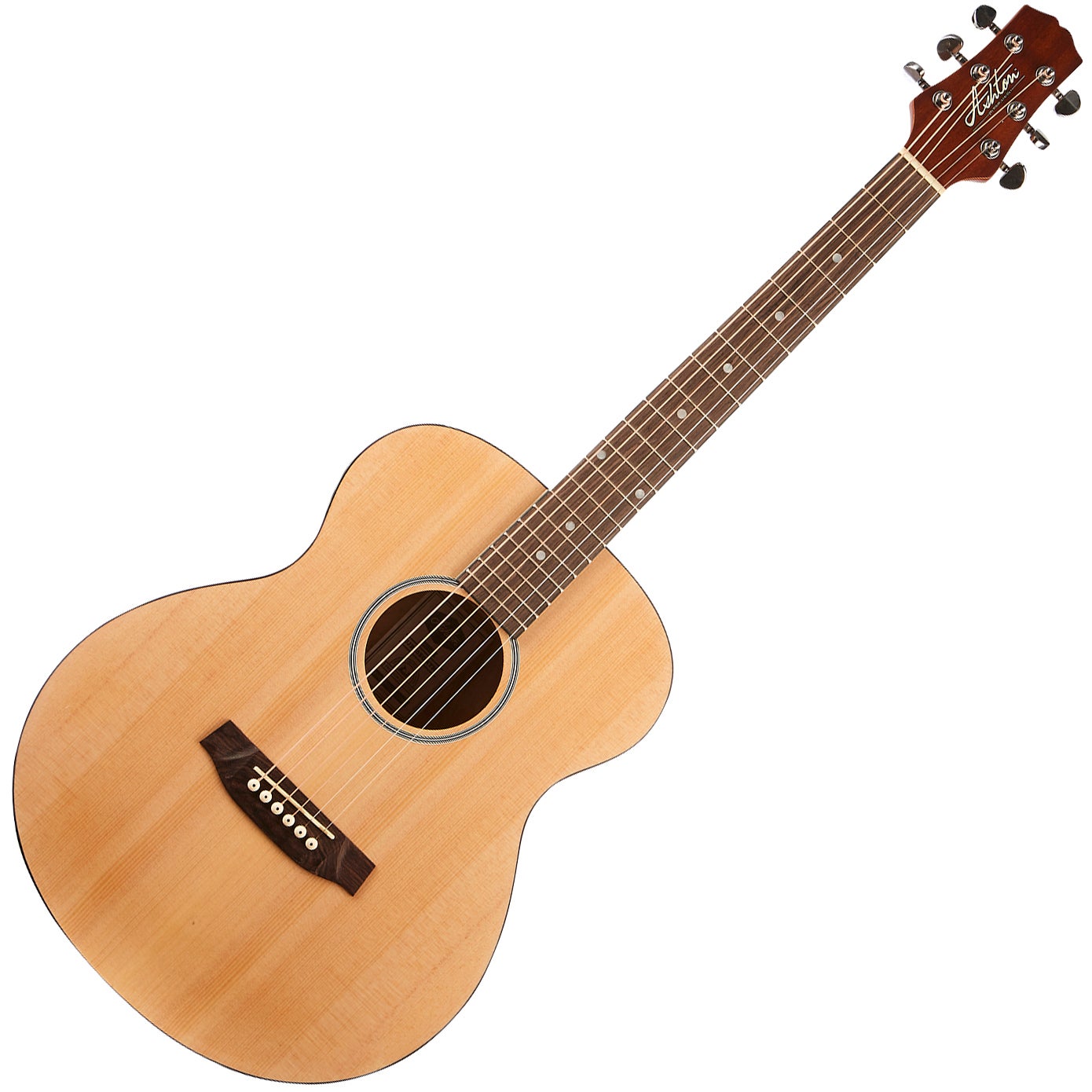 Ashton Jjr20 Ntm Junior Jumbo Acoustic Guitar, Matt Natural | Music Works