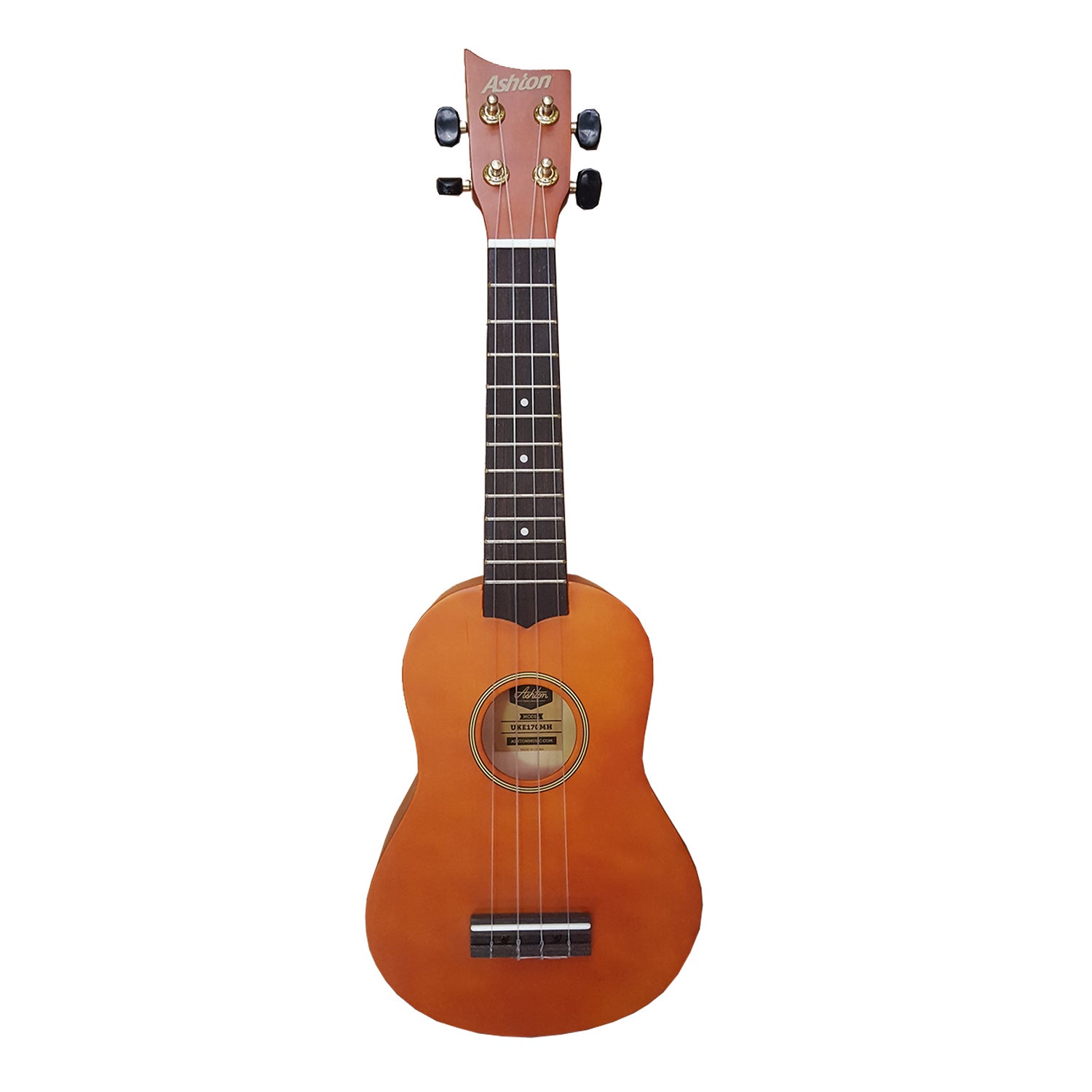 Ashton Uke170 Soprano Ukulele Mahogany With Bag | Music Works