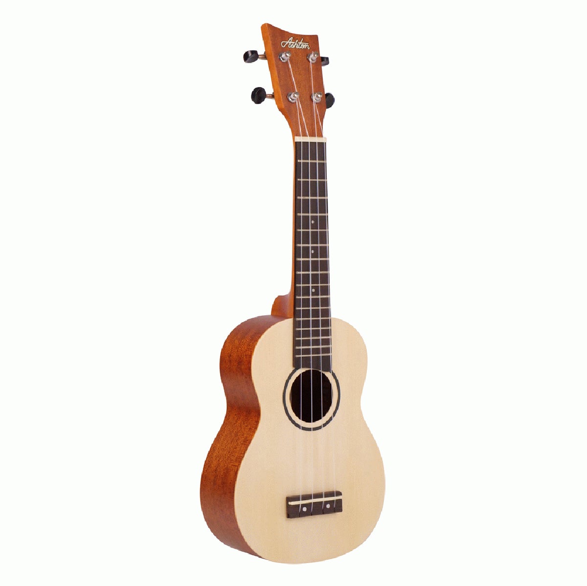 Ashton Uke200 Soprano Ukulele Spruce Top | Music Works