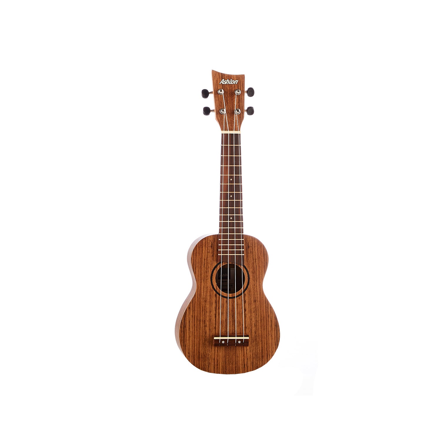 Ashton Uke500 Sbw Soprano Ukulele Black Walnut | Music Works