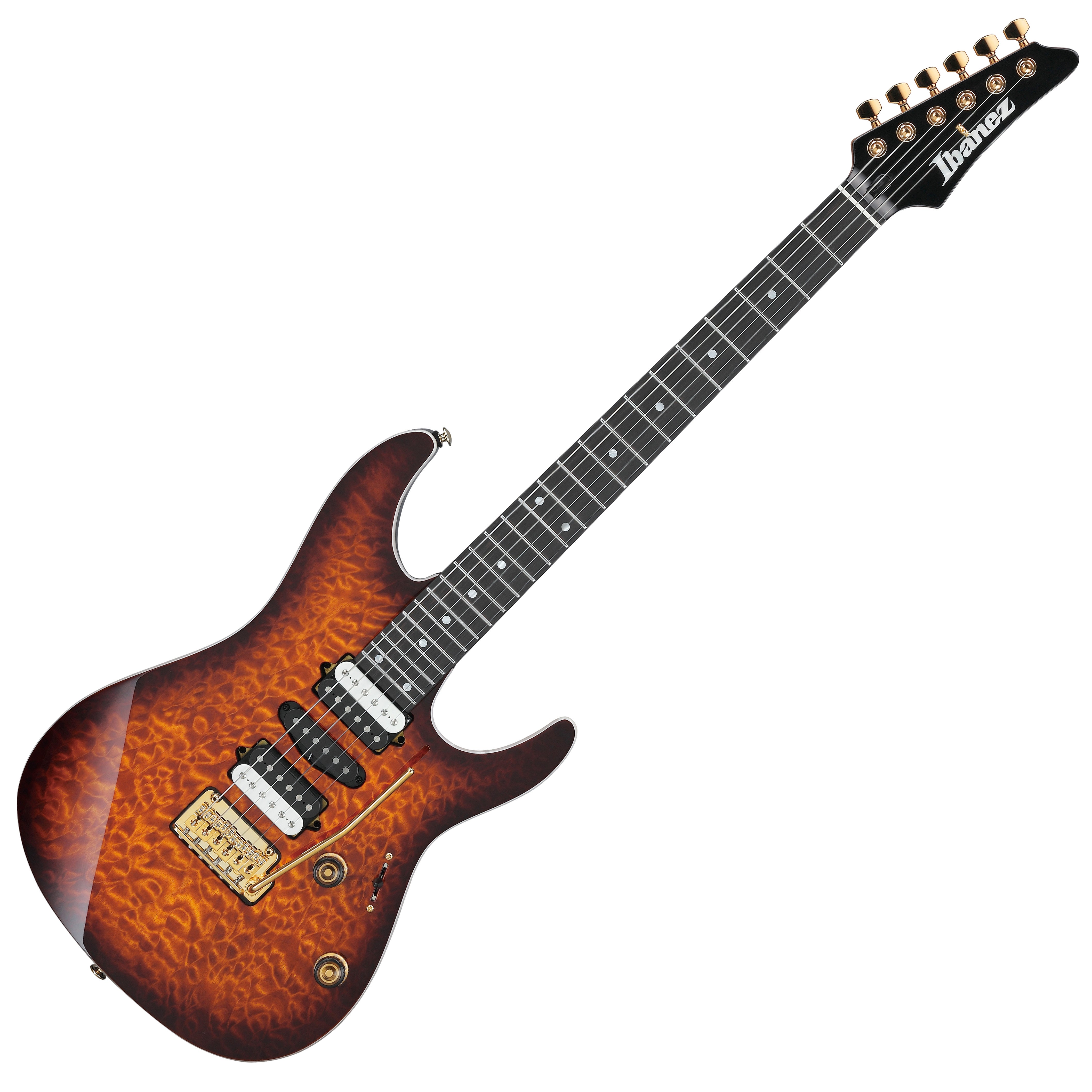Ibanez Premium Az47p1qm Hsh Electric Guitar - Dragon Eye Burst 