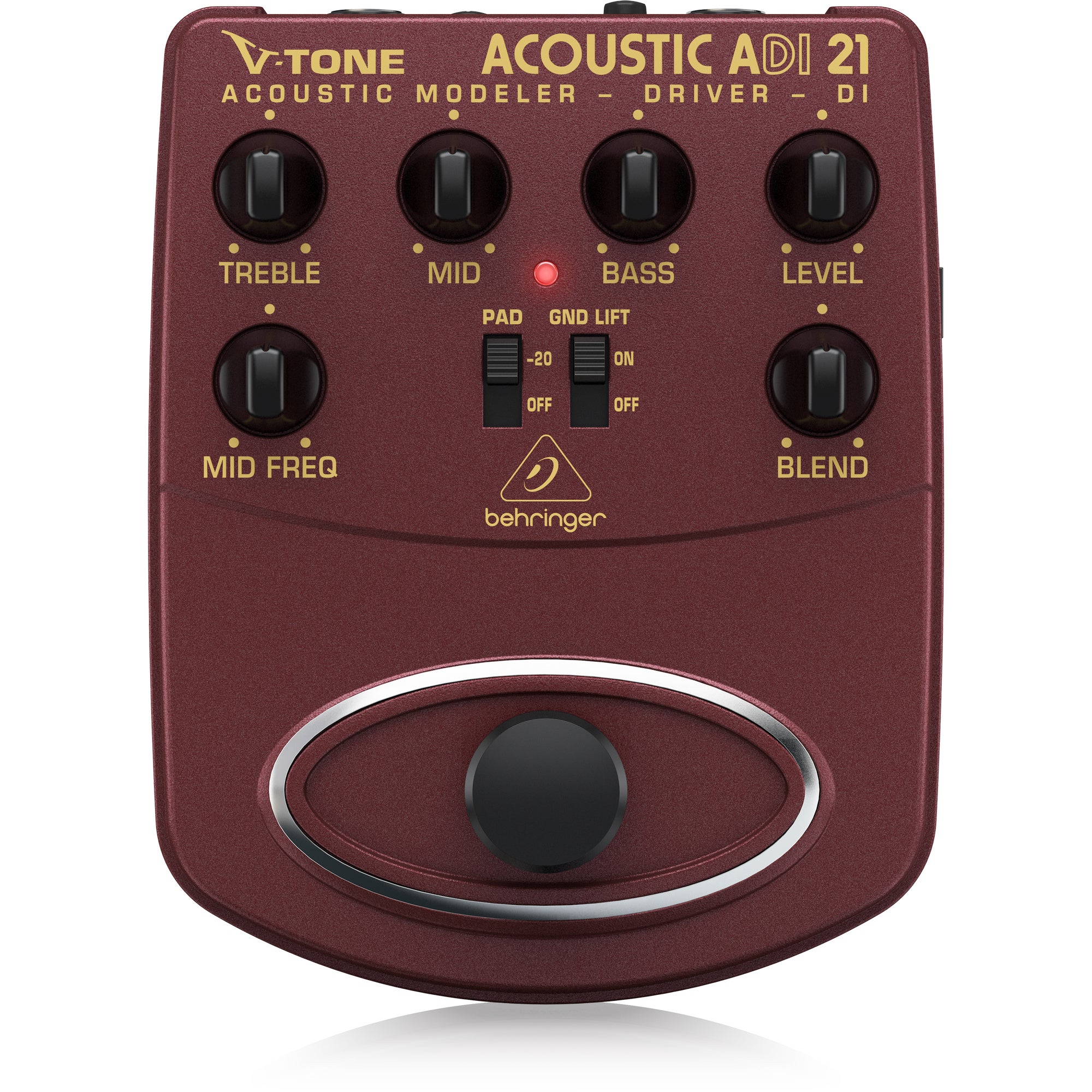 Acoustic guitar outlet effects box