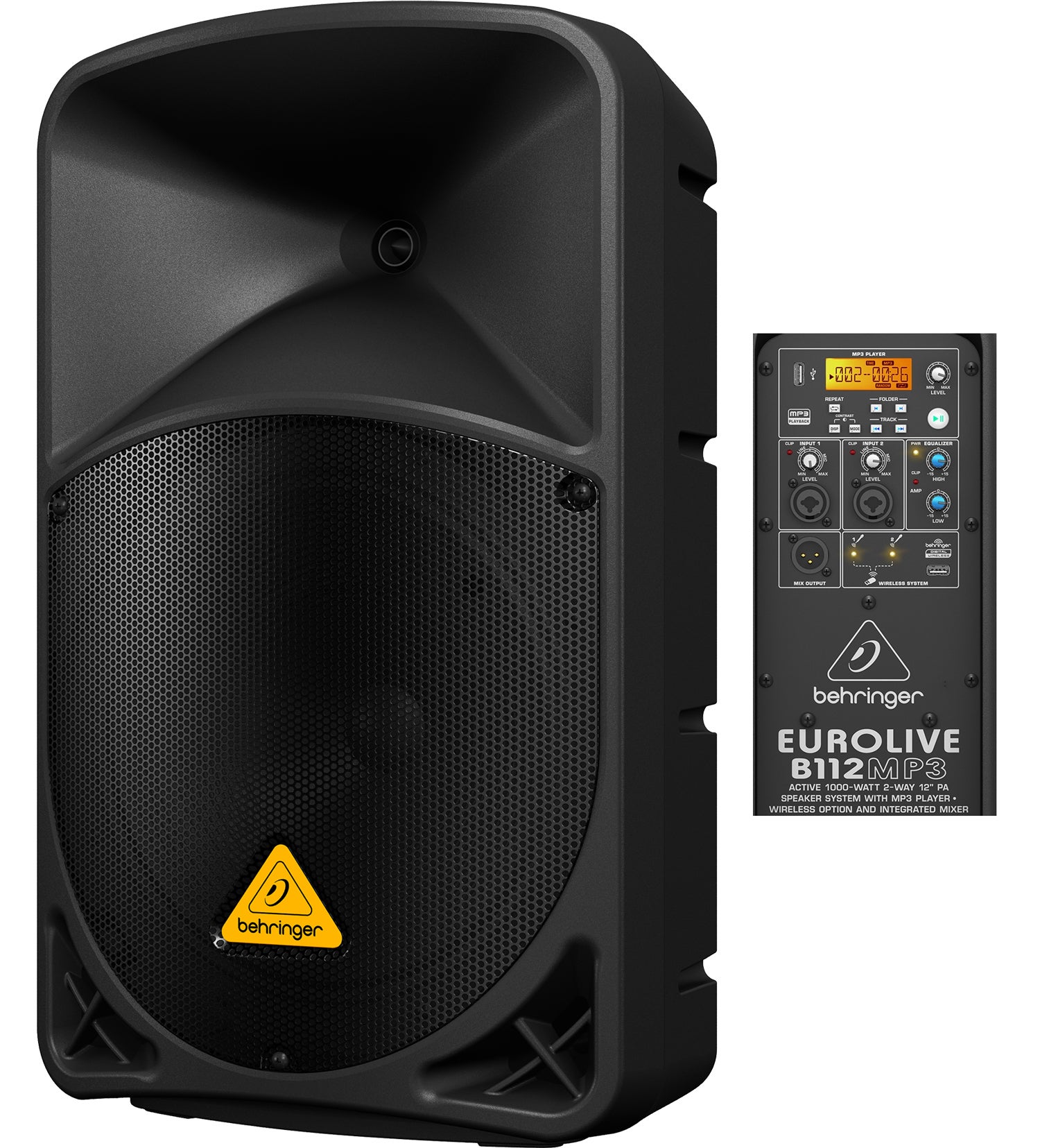 1000w best sale powered speakers