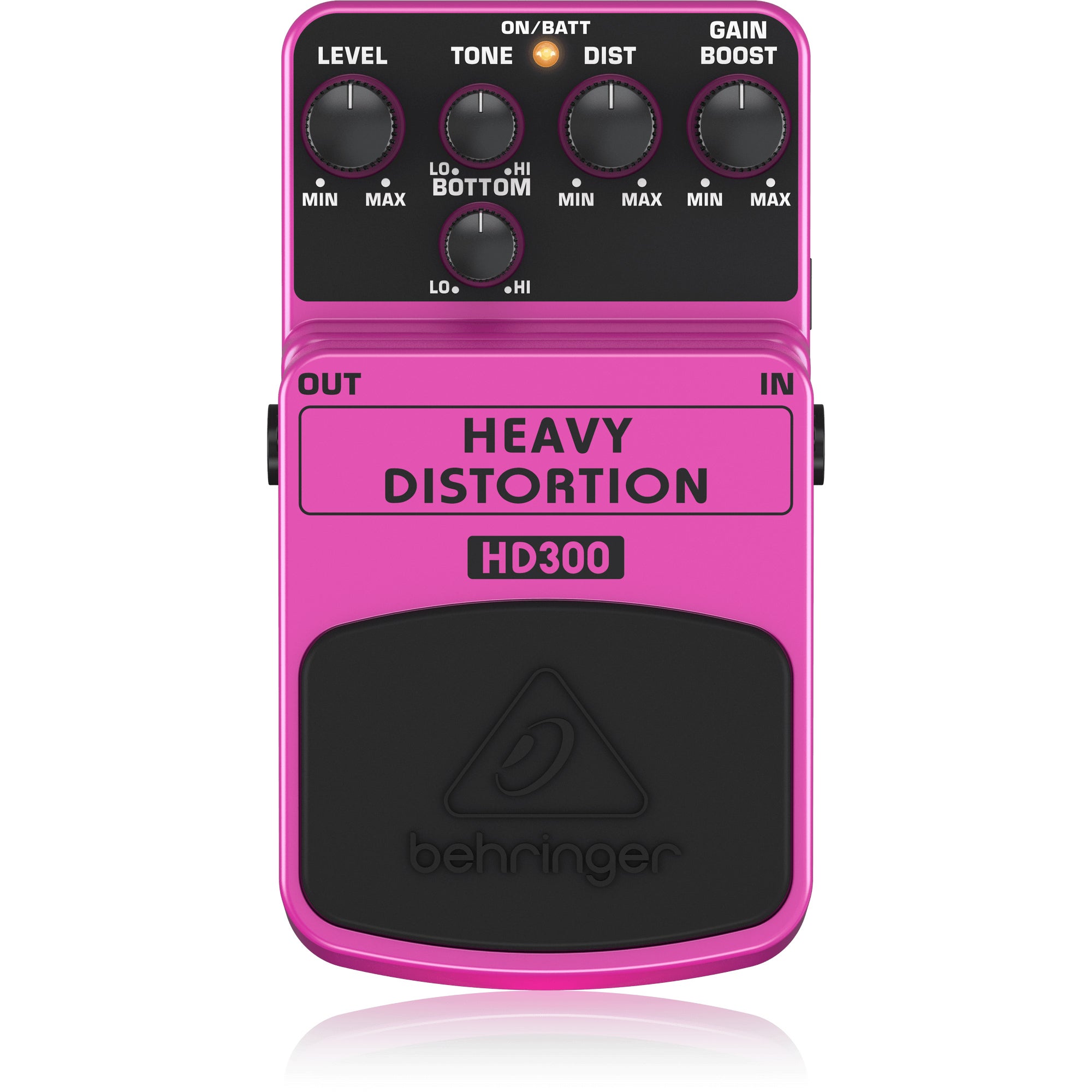 Behringer Hd300 Guitar Effects Pedal Heavy Distortion Pedal