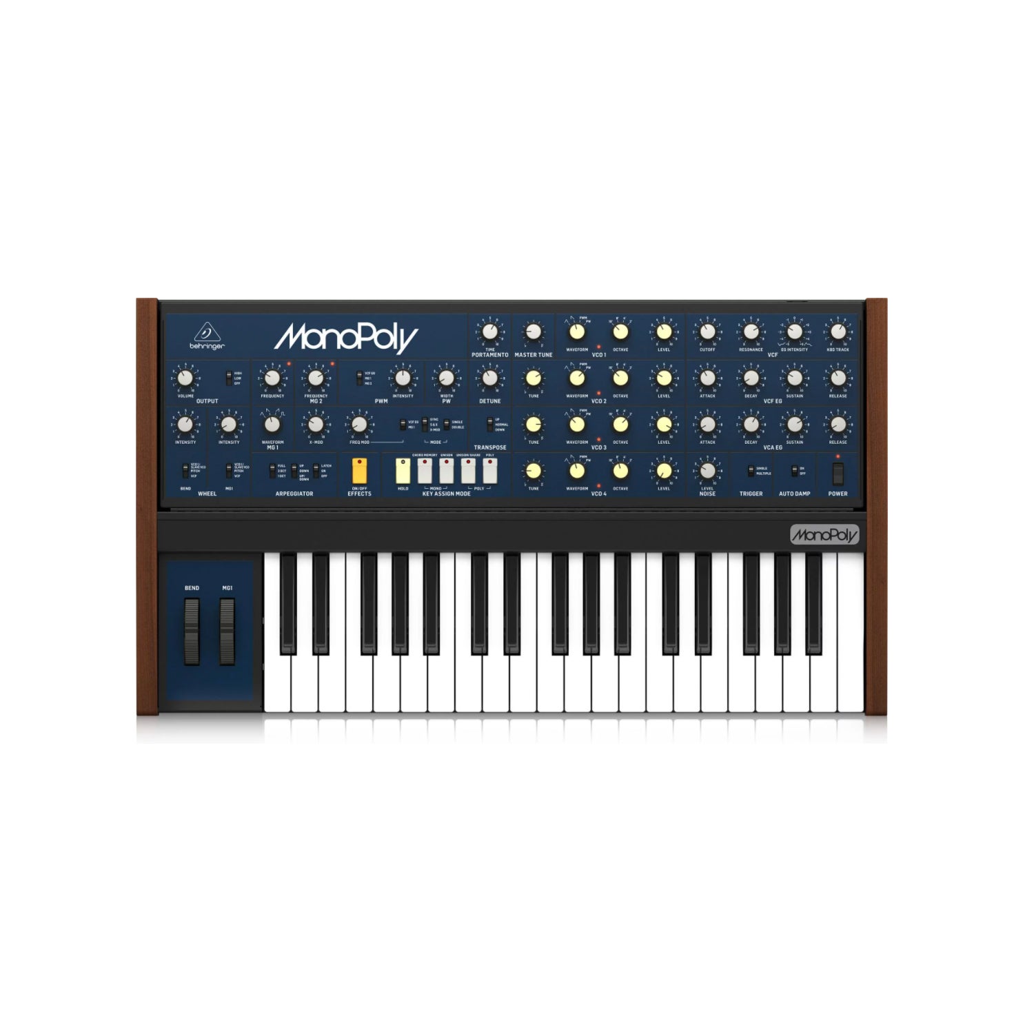 Behringer Monopoly 4-voice Analog Synthesizer | Music Works