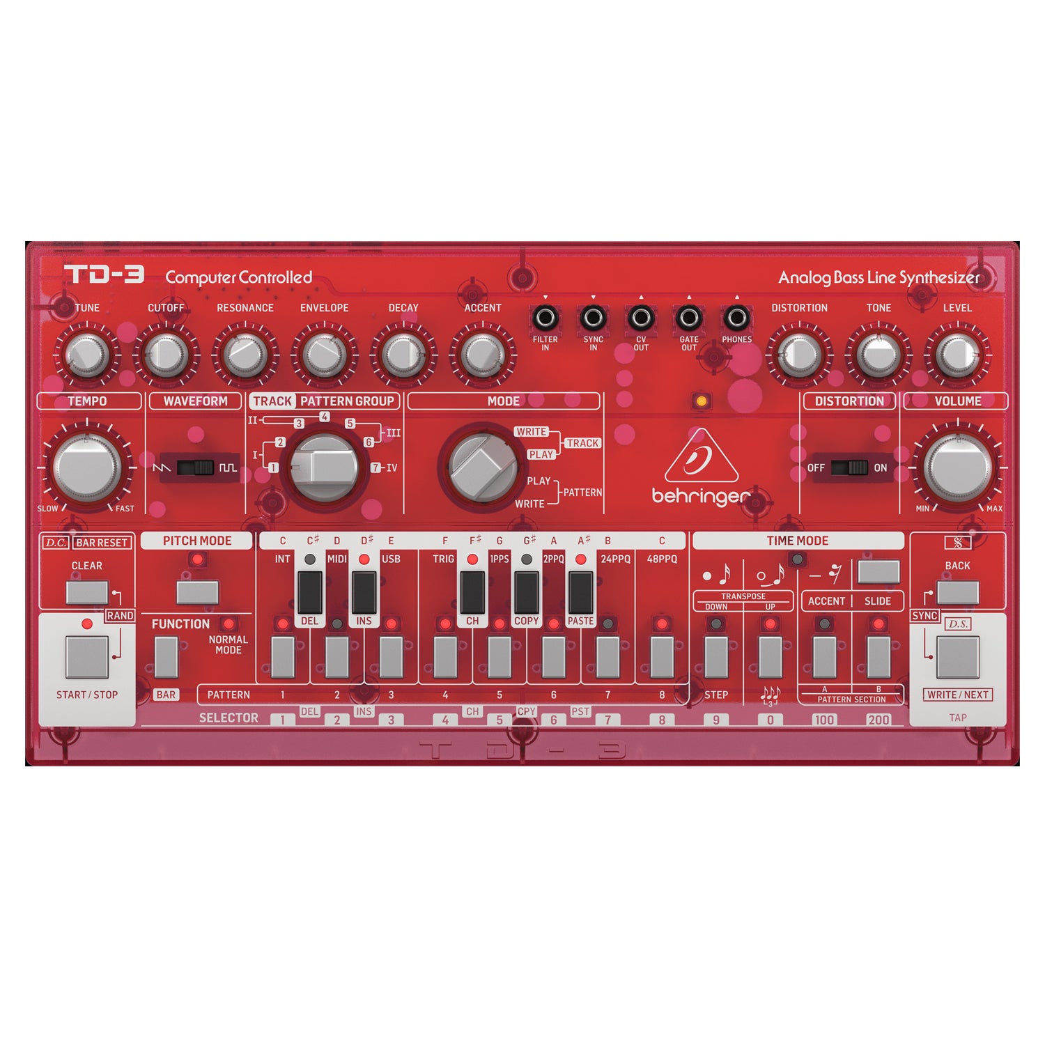 Behringer Td-3-sb Analog Bass Line Synthesizer - Strawberry