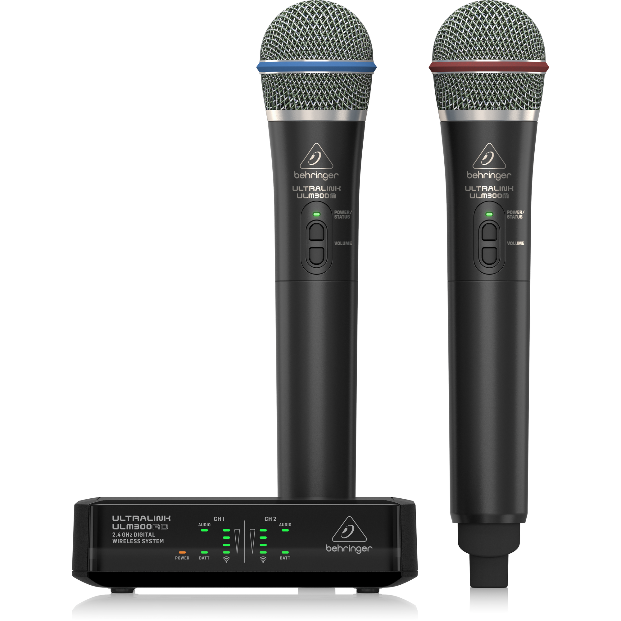 Behringer Ulm302 mic Wireless Dual Handheld Microphone System