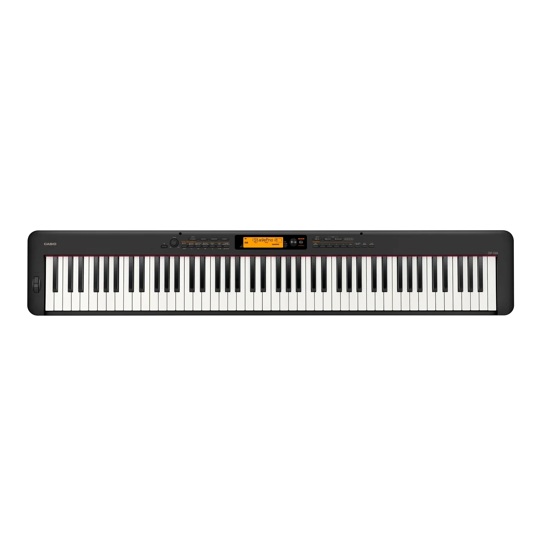 Casio Cdp s360 88 key Compact Digital Piano Black Music Works