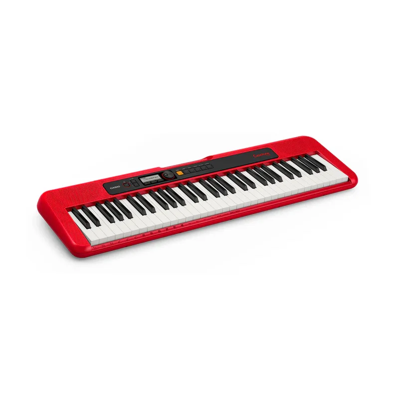 Casio Ct s200 Casiotone 61 Key Digital Portable Keyboard Red Music Works