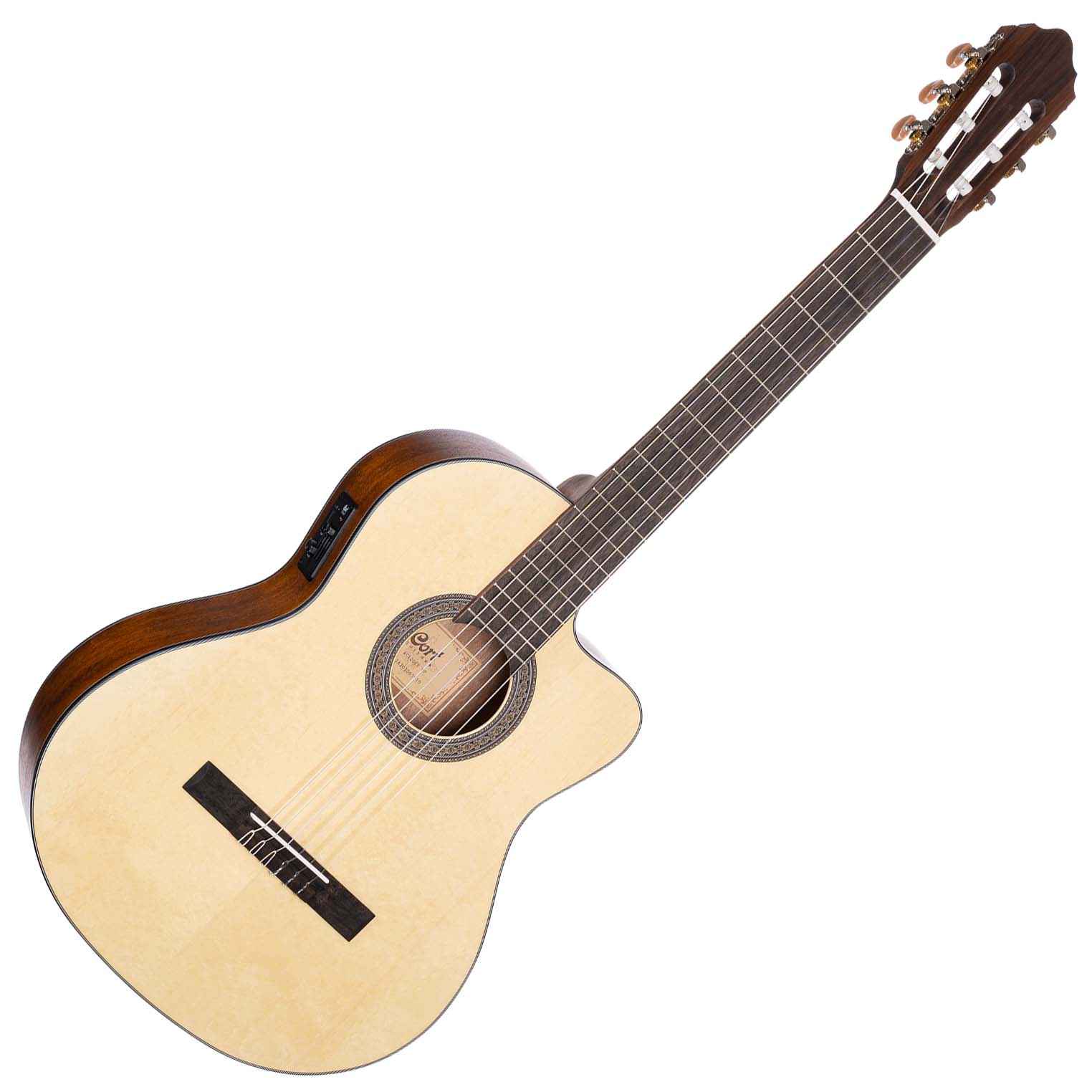 Cutaway nylon store string guitar