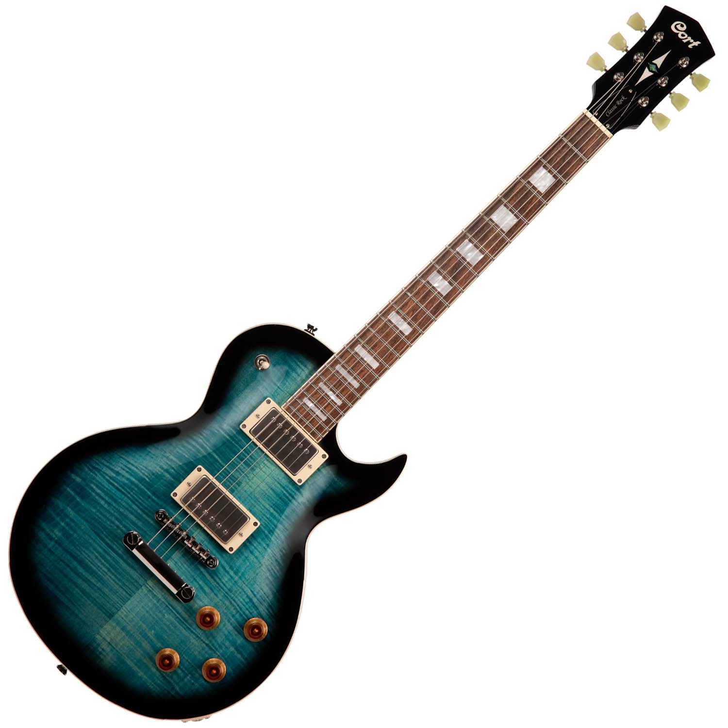 Electric guitar online dark blue