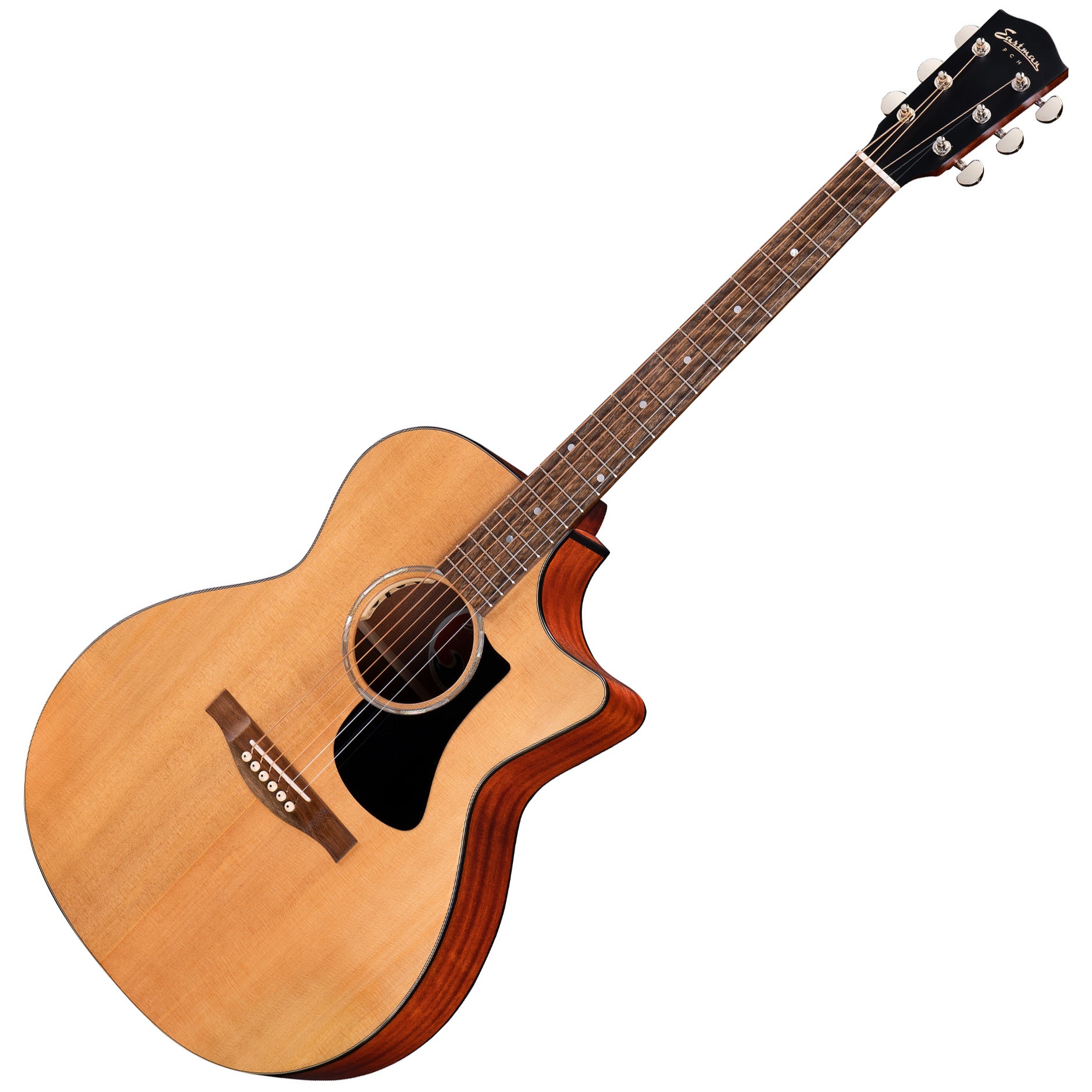 Eastman Pch1-gace Pacific Coast Highway Series Acoustic-electric Guitar -  Thermo-cure Natural | Music Works