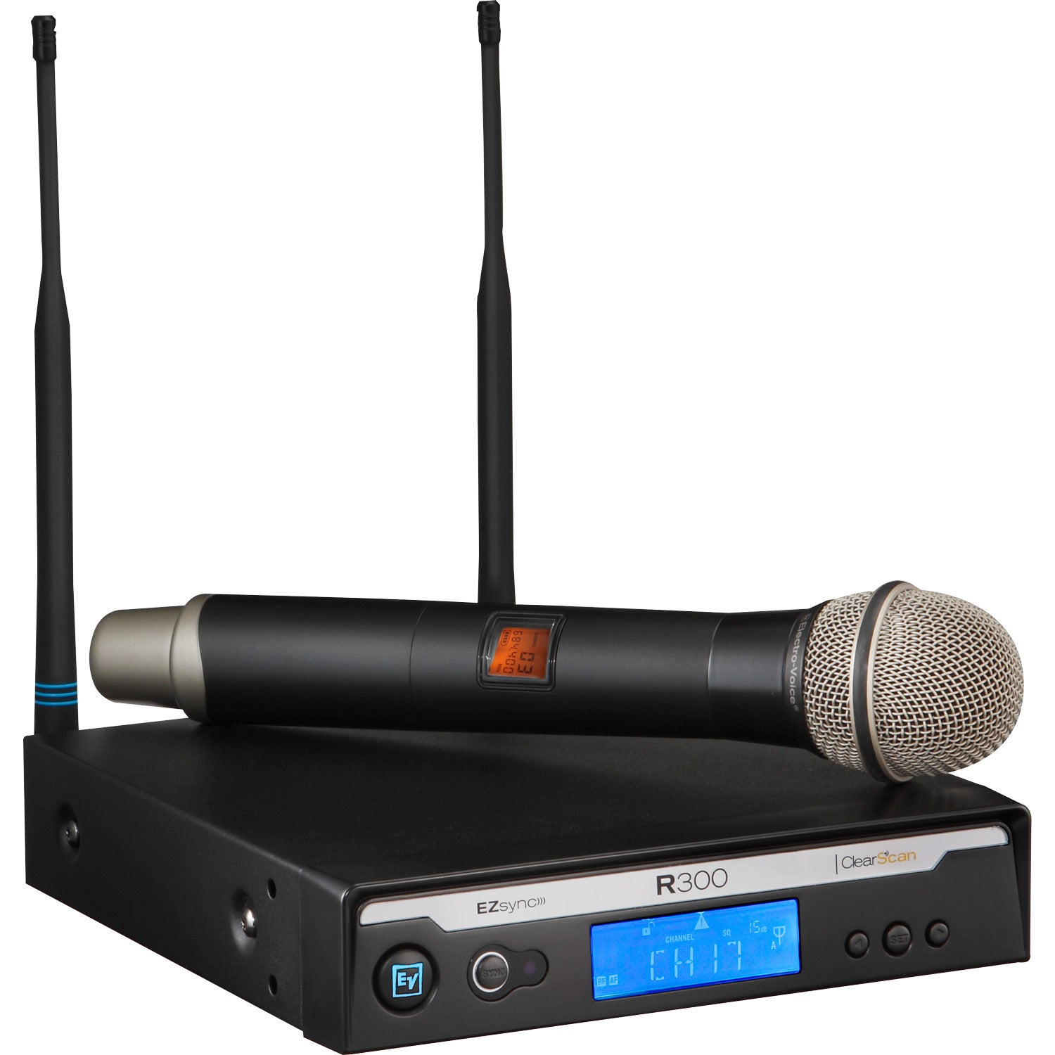 Electro voice Wireless Handheld Microphone System W r300 hd