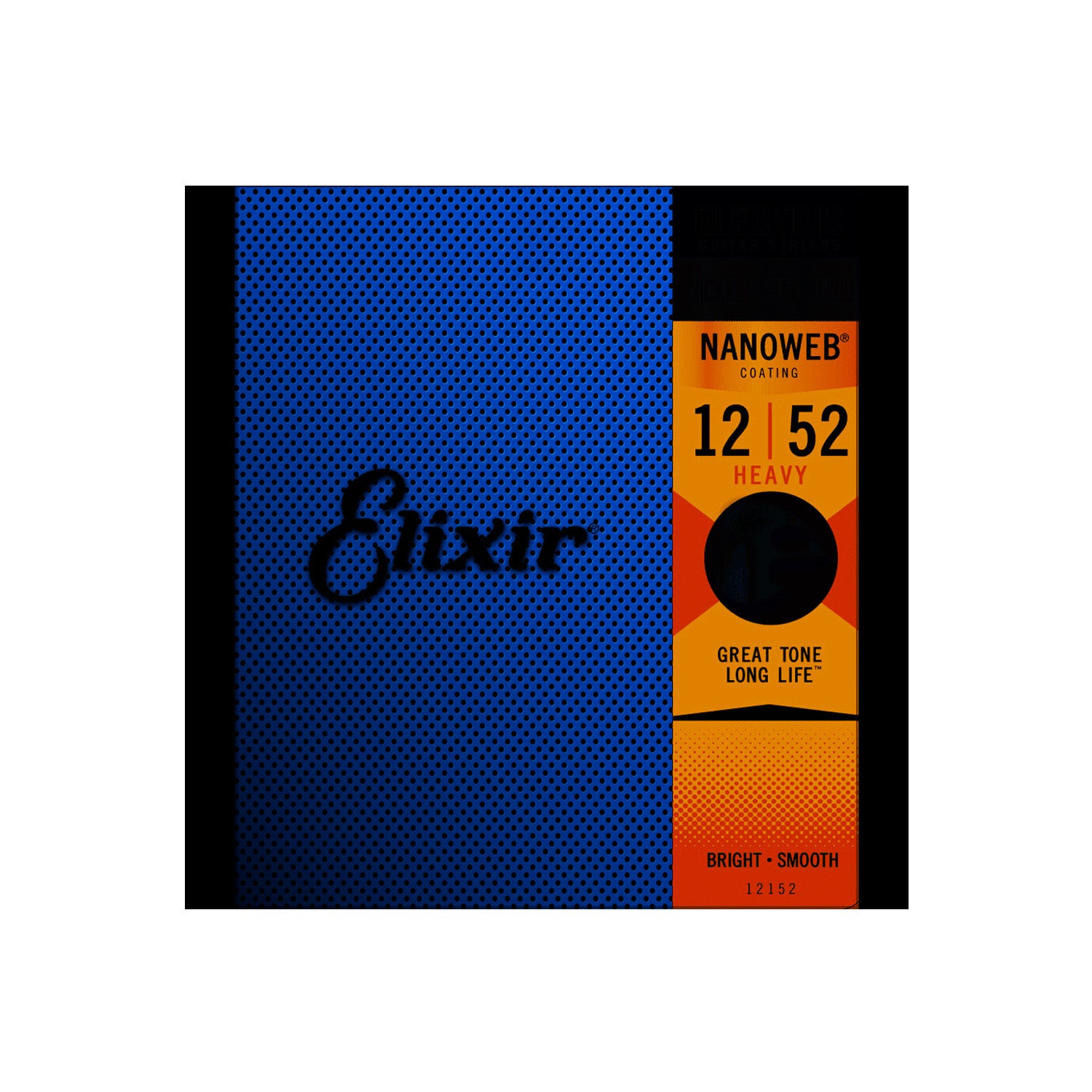 Elixir Nanoweb Electric Guitar Strings 12 52 Heavy 12152 Music