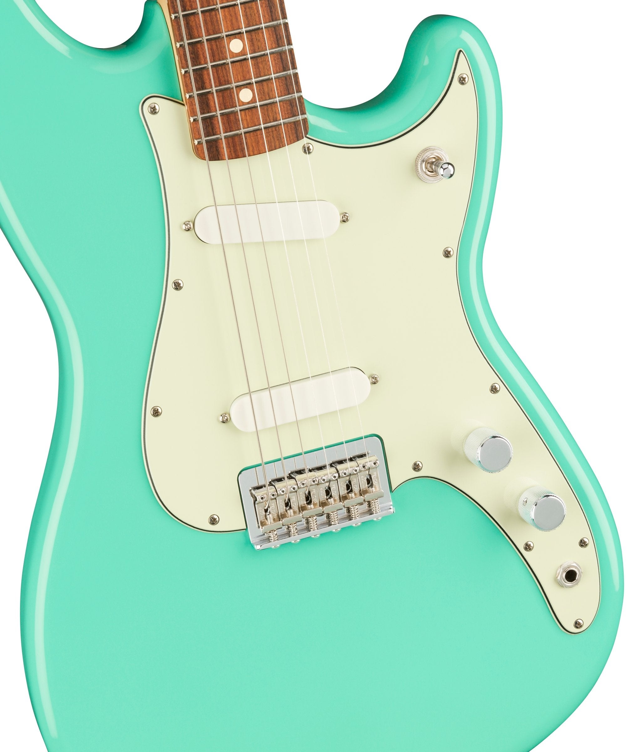 Fender 0144013573 Player Duo-sonic Electric Guitar - Seafoam Green With Pau  Ferro Fingerboard | Music Works