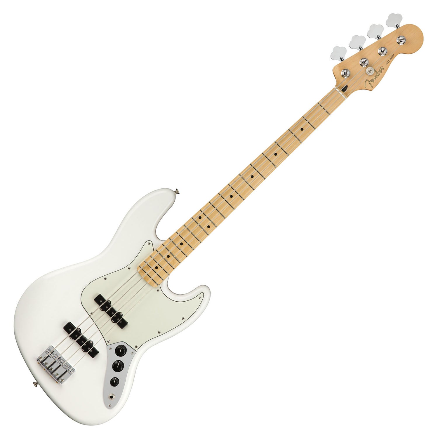 Fender 0149902515 Player Series Jazz Bass Guitar Maple Polar White 