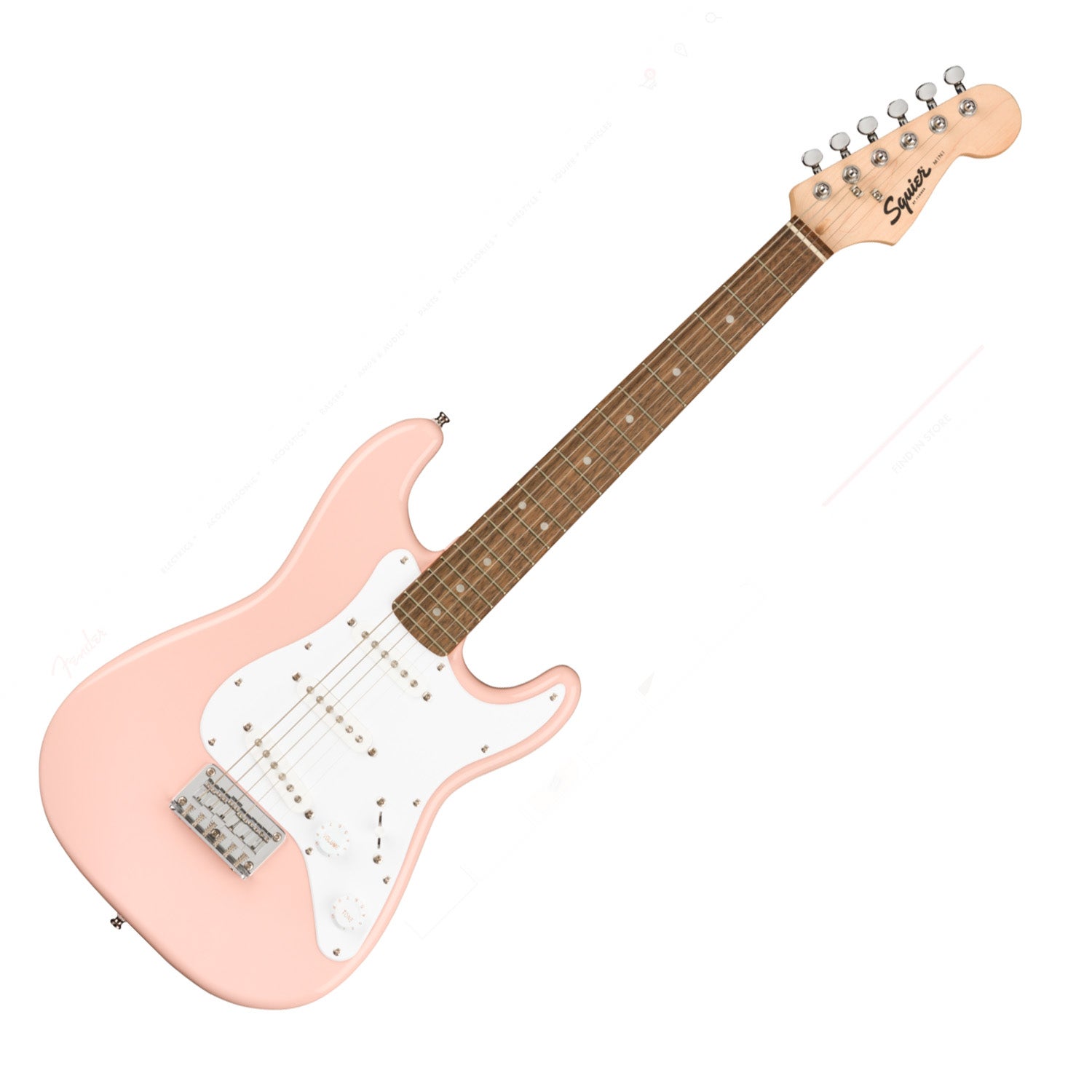 Fender squier deals mini stratocaster guitar