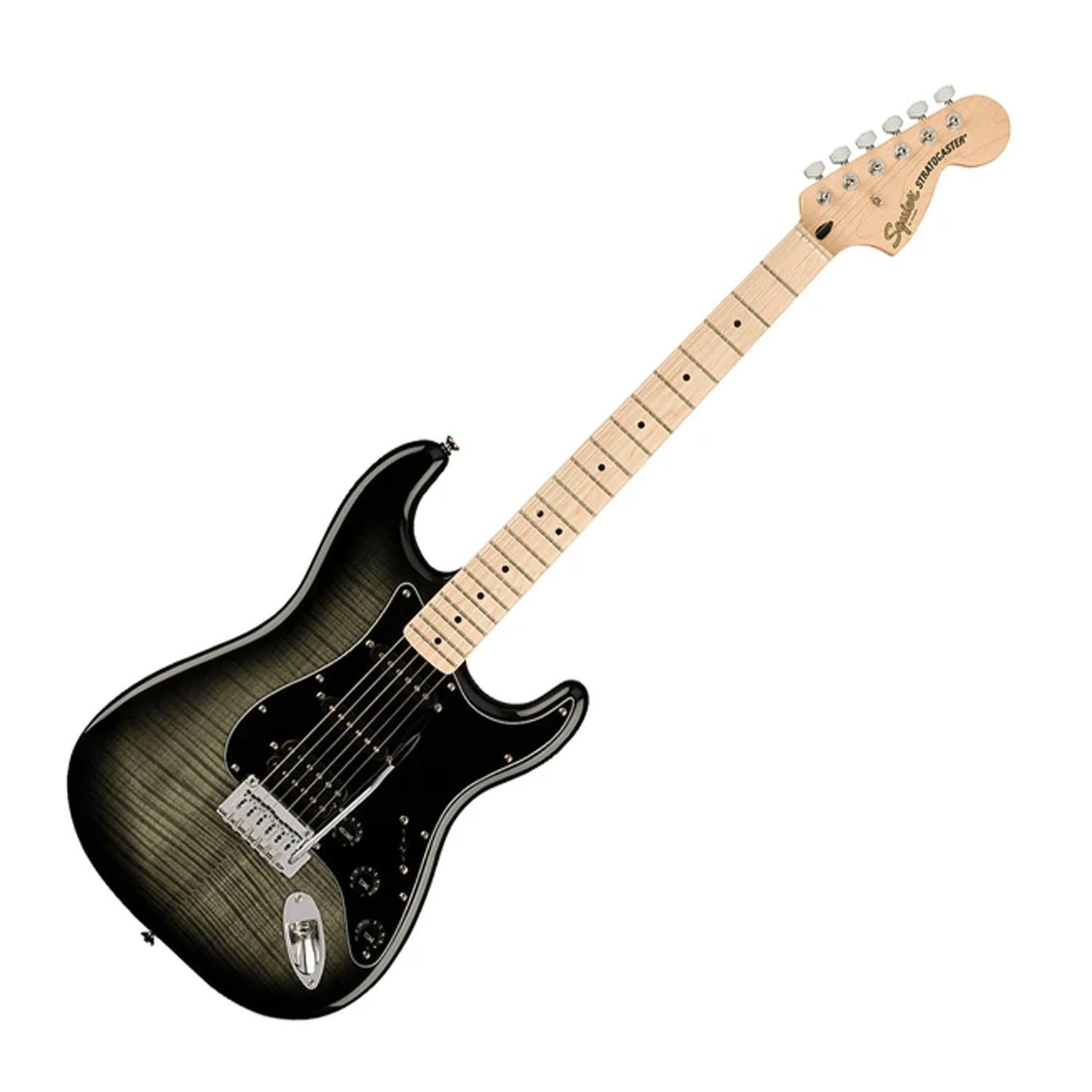 人気を誇る SQUIER Standard Stratocaster FMTちょっと改 エレキギター