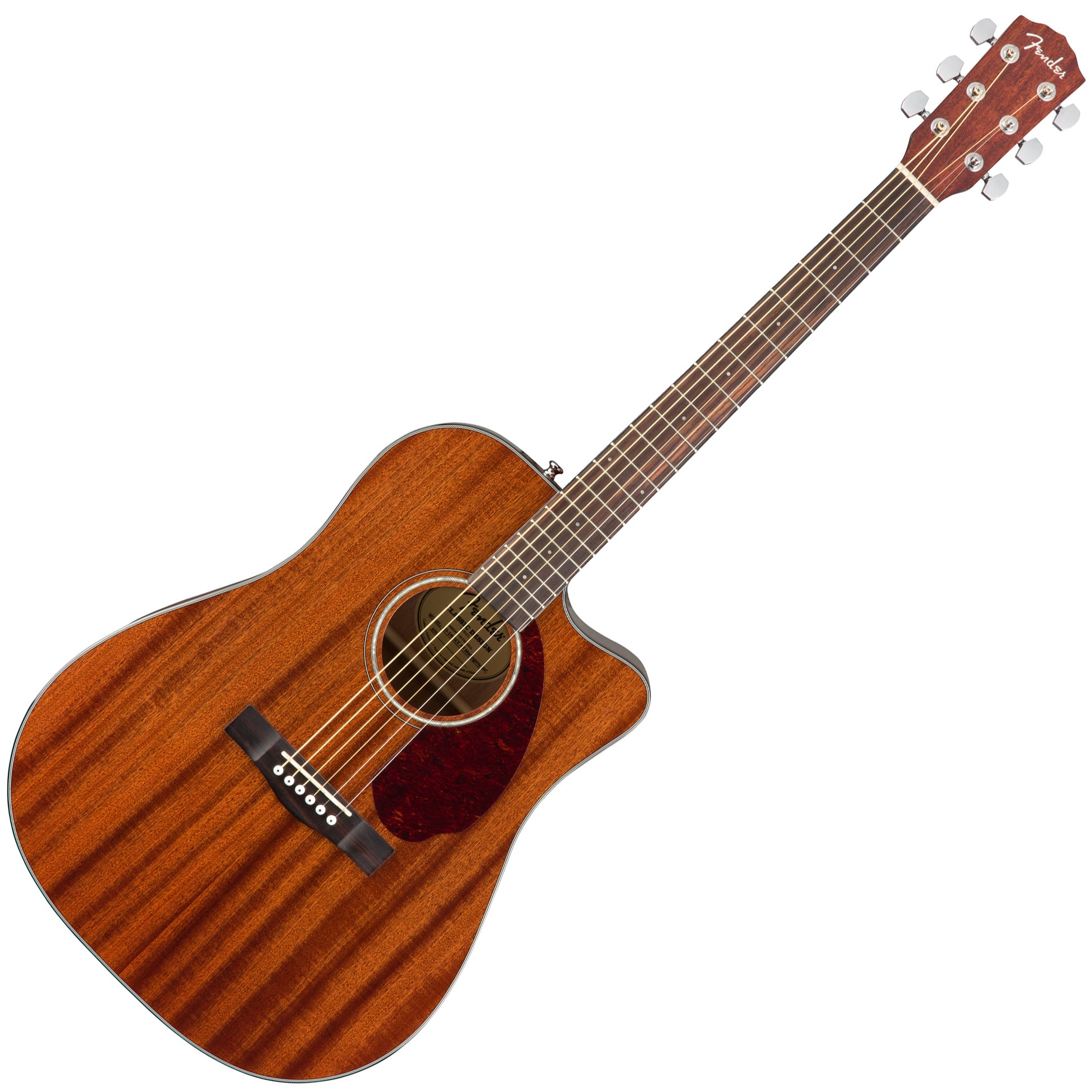 Fender CD-140SCE Dreadnought Walnut Fingerboard 香ばしい All-Mahogany w/case【 フェンダーエレアコ】