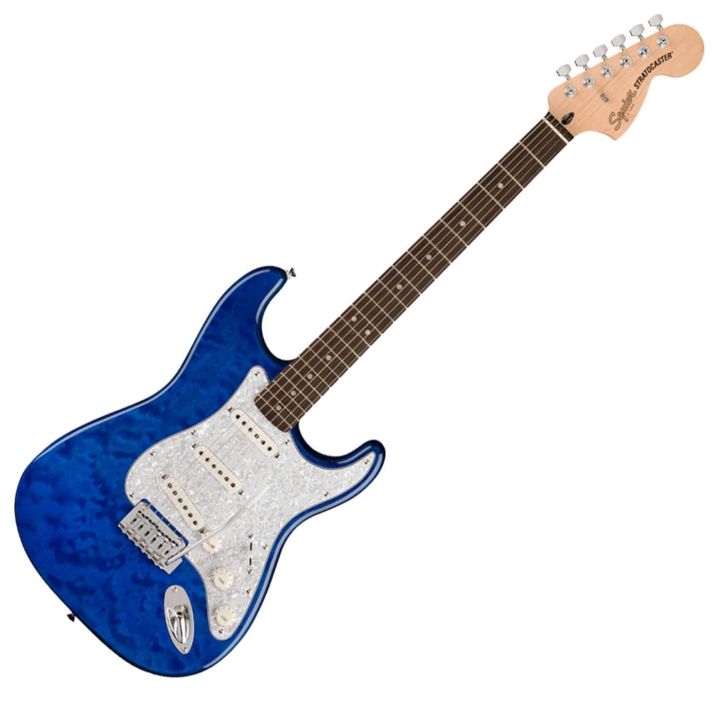 Fender Squier 0378034527 Fsr Affinity Series Stratocaster Qmt 