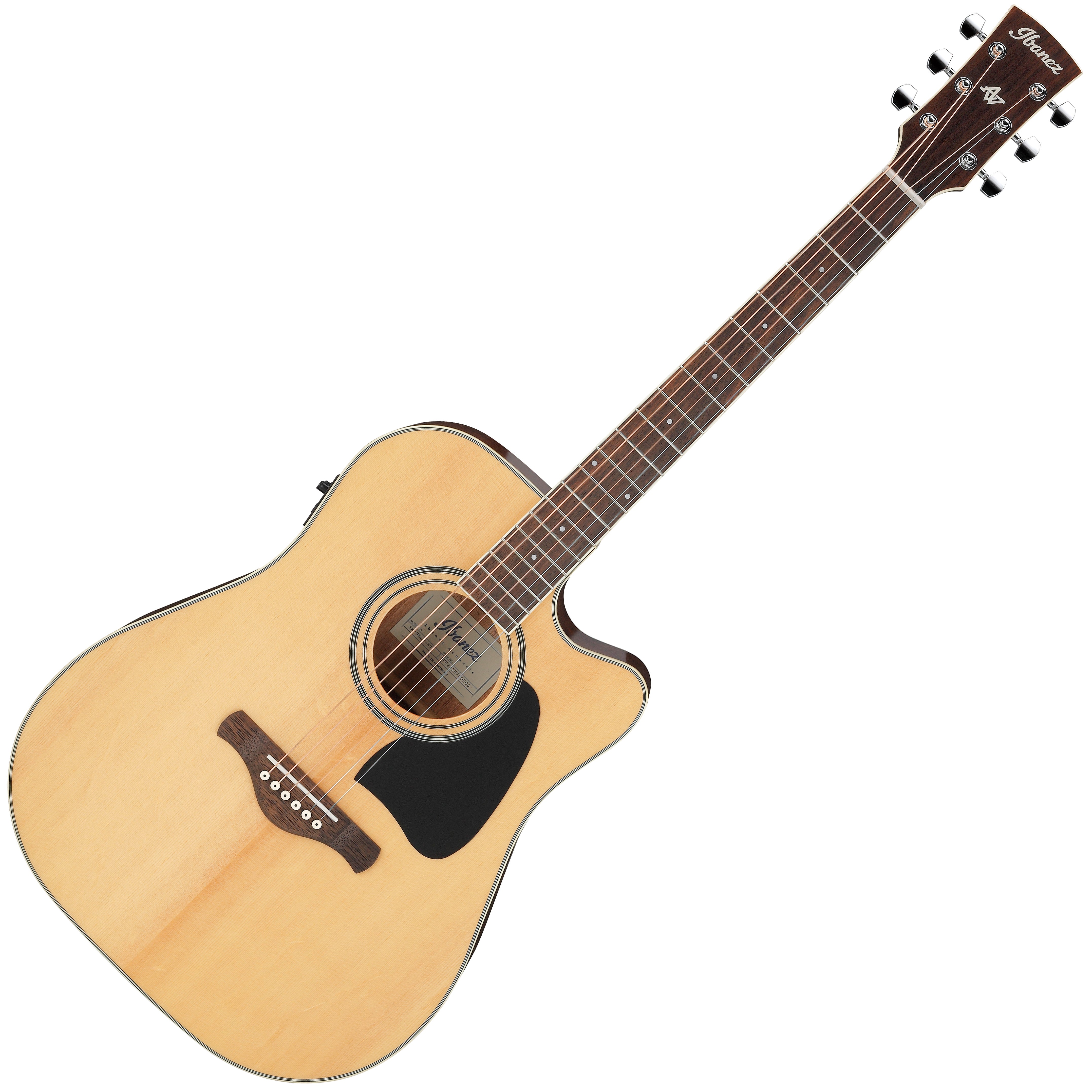 Ibanez Aw70ece Artwood Solid Top Acoustic-electric Guitar - Natural High  Gloss | Music Works