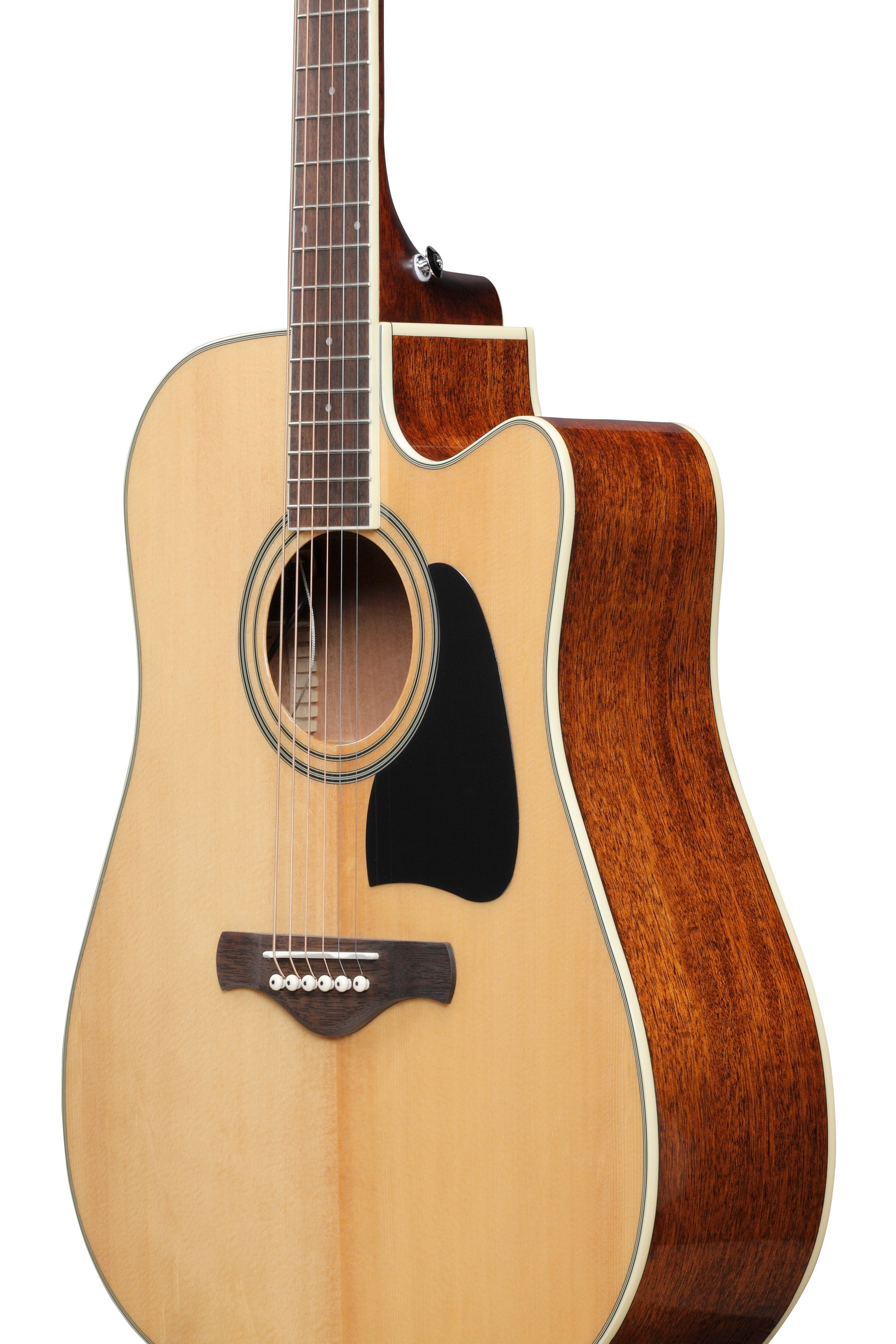 Ibanez Aw70ece Artwood Solid Top Acoustic-electric Guitar - Natural High  Gloss | Music Works