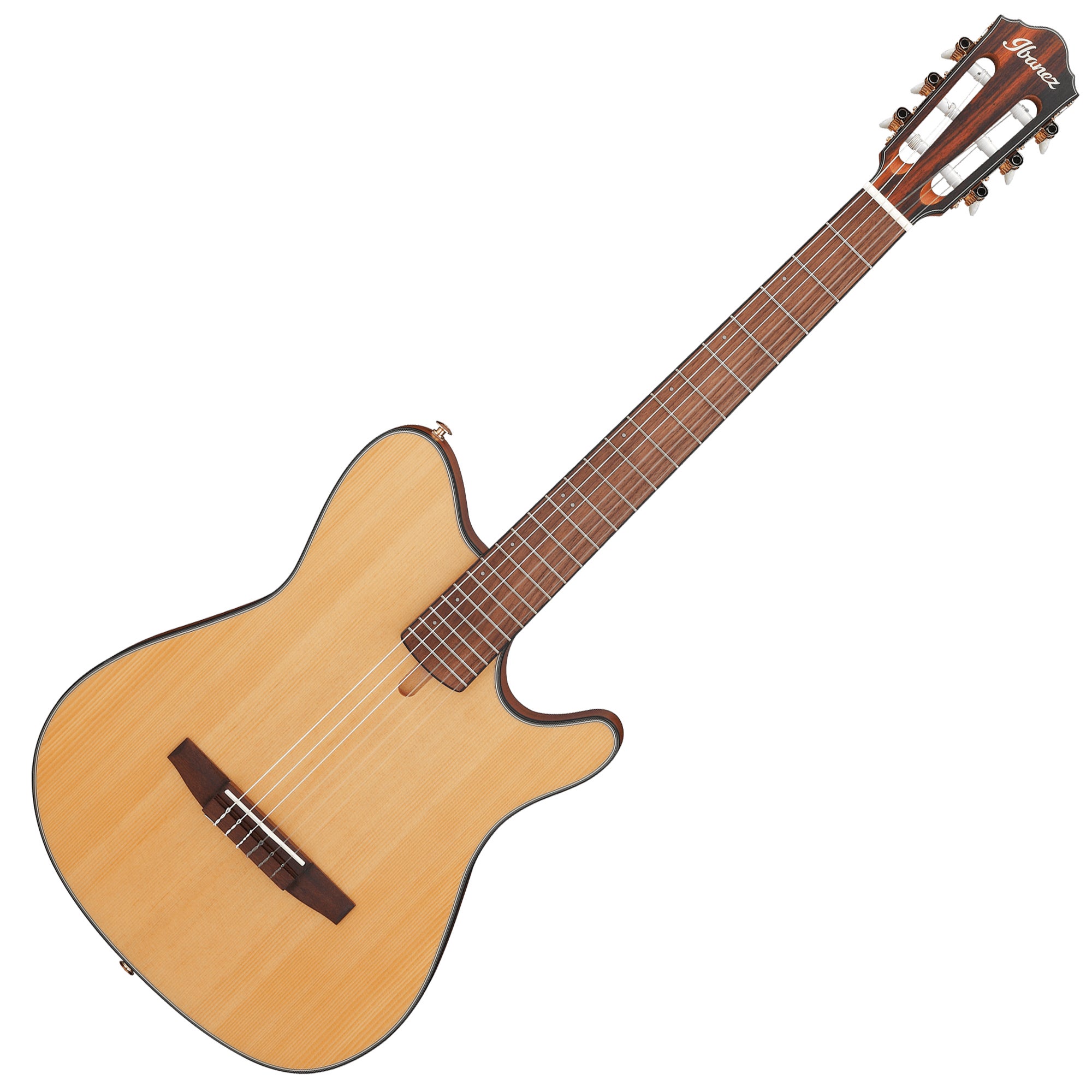 Nylon string electric deals guitar