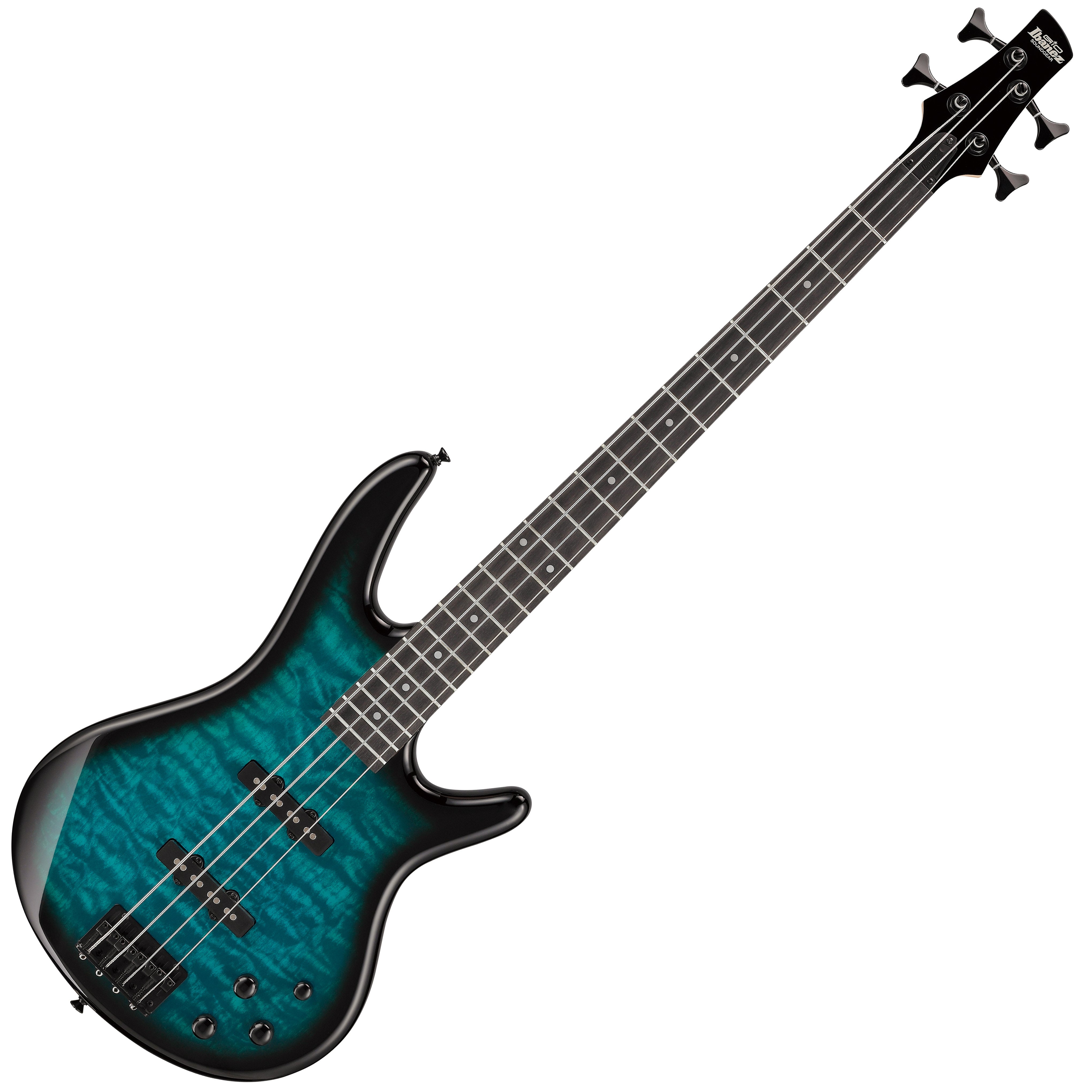 Ibanez Gsr280qa Tms Gio Series 4-string Bass Guitar - Transparent 