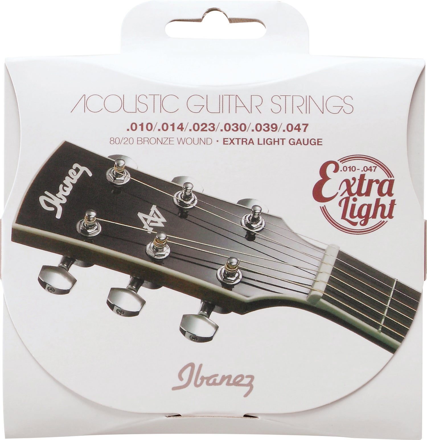 Ibanez Iacs61c Acoustic Strings Custom Light 10 47 80 20 Bronze