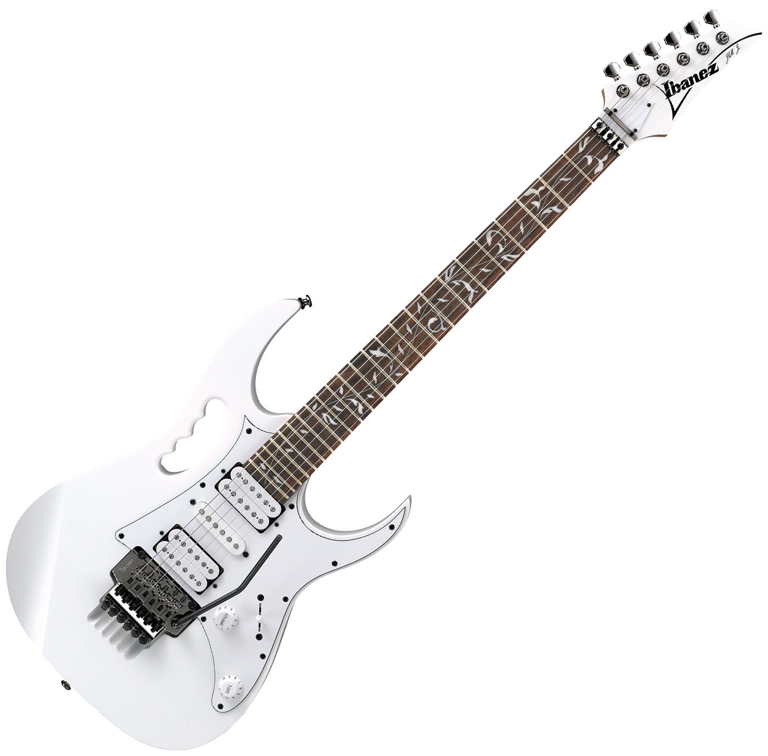 Ibanez Jemjr Wh Steve Vai Signature Jem Jr Electric Guitar Hsh White |  Music Works