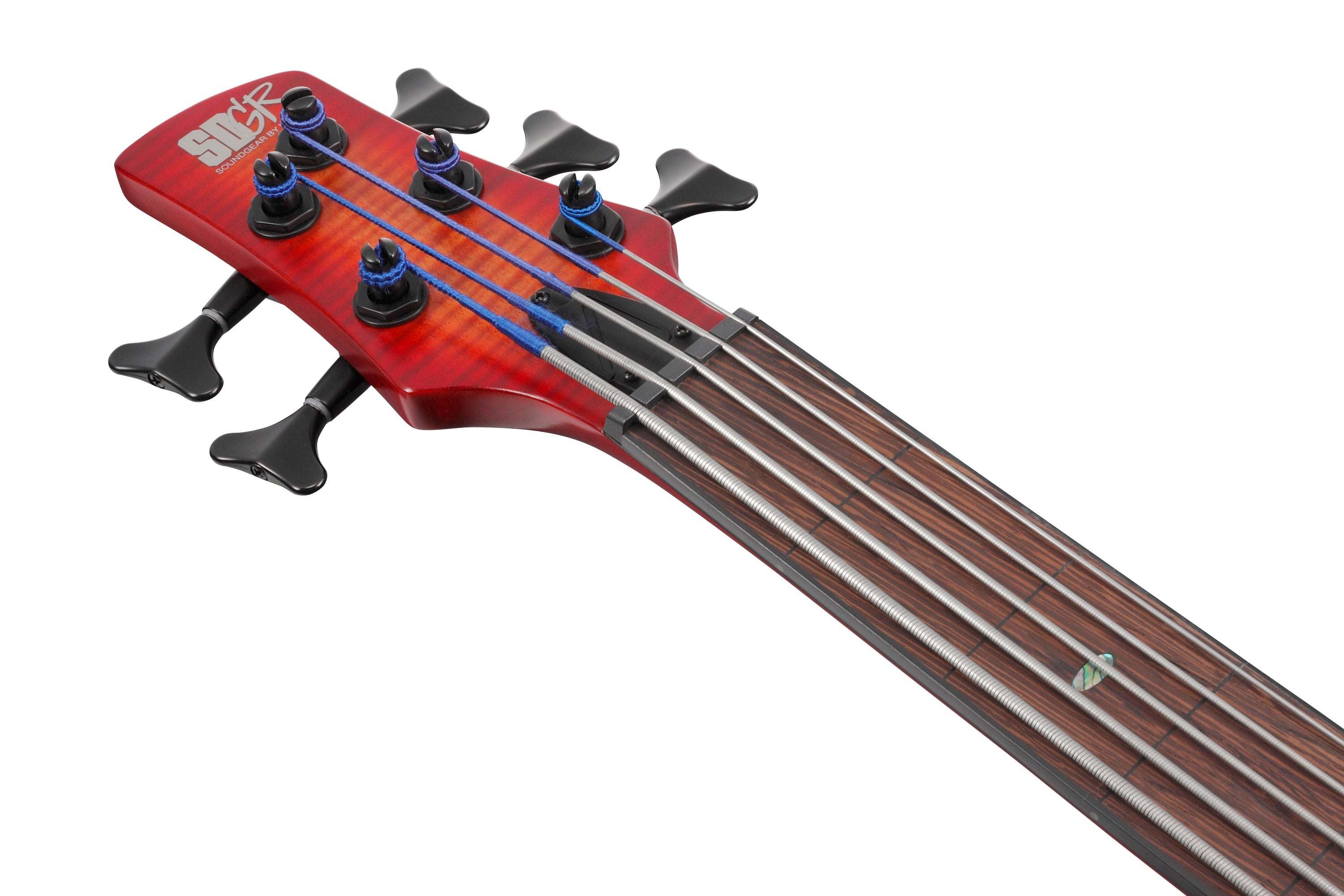 Ibanez Srd905f Fretless 5-string Bass Guitar - Brown Topaz Burst Low Gloss  | Music Works