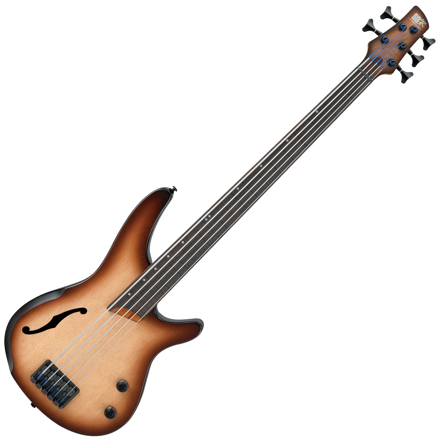 Ibanez Srh505f Nnf 5 String Semi Hollow Electric Sr Bass Guitar, F 