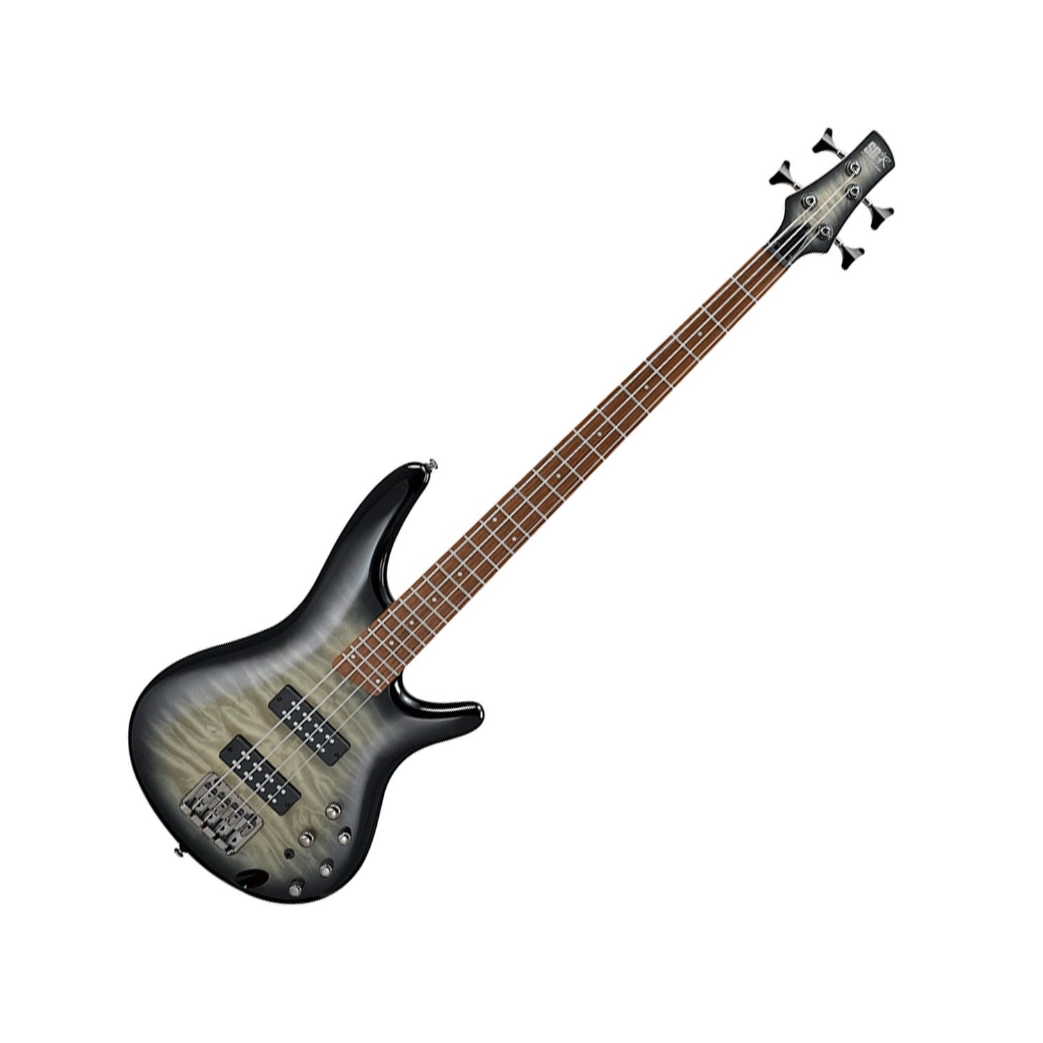 Ibanez Standard Sr400eqm Skg 4 String Bass Guitar - Surreal Black ...