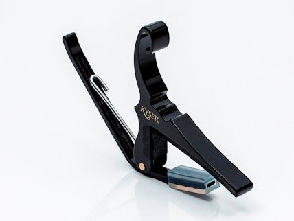 Kyser KG6BA [QUICK-CHANGE CAPO] (BLACK) 驚きの価格が実現 - ギター、ベース用パーツ、アクセサリー