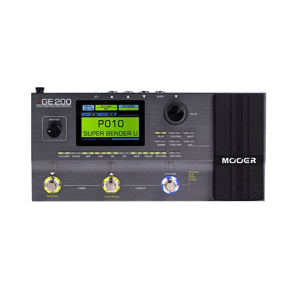 Mooer Ge200 Multi Effects Processor Electric Guitar Effects Pedal ...