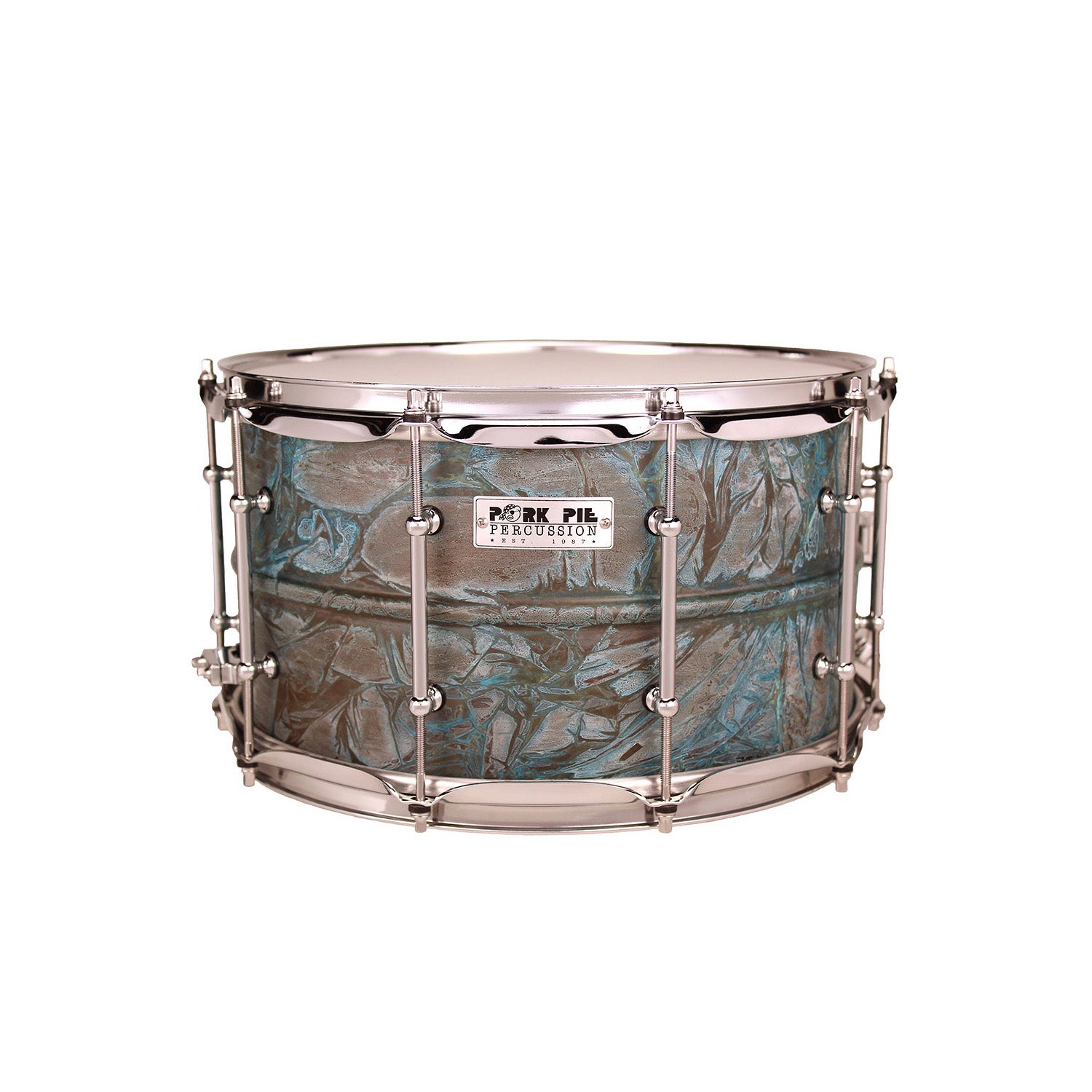 Pork pie patina on sale brass snare