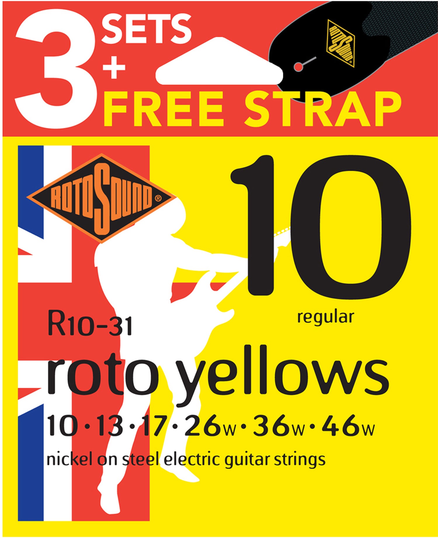 Rotosound yellows on sale