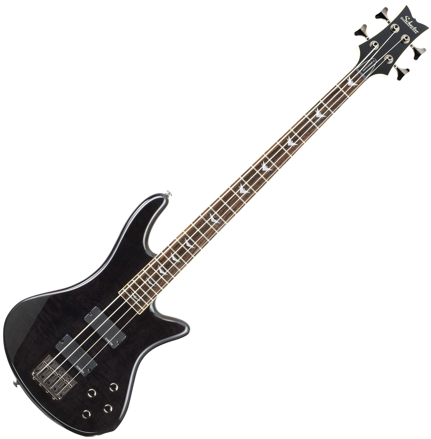 Schecter Stiletto Extreme 4 Stblk Bass Guitar 4 String - Black | Music 