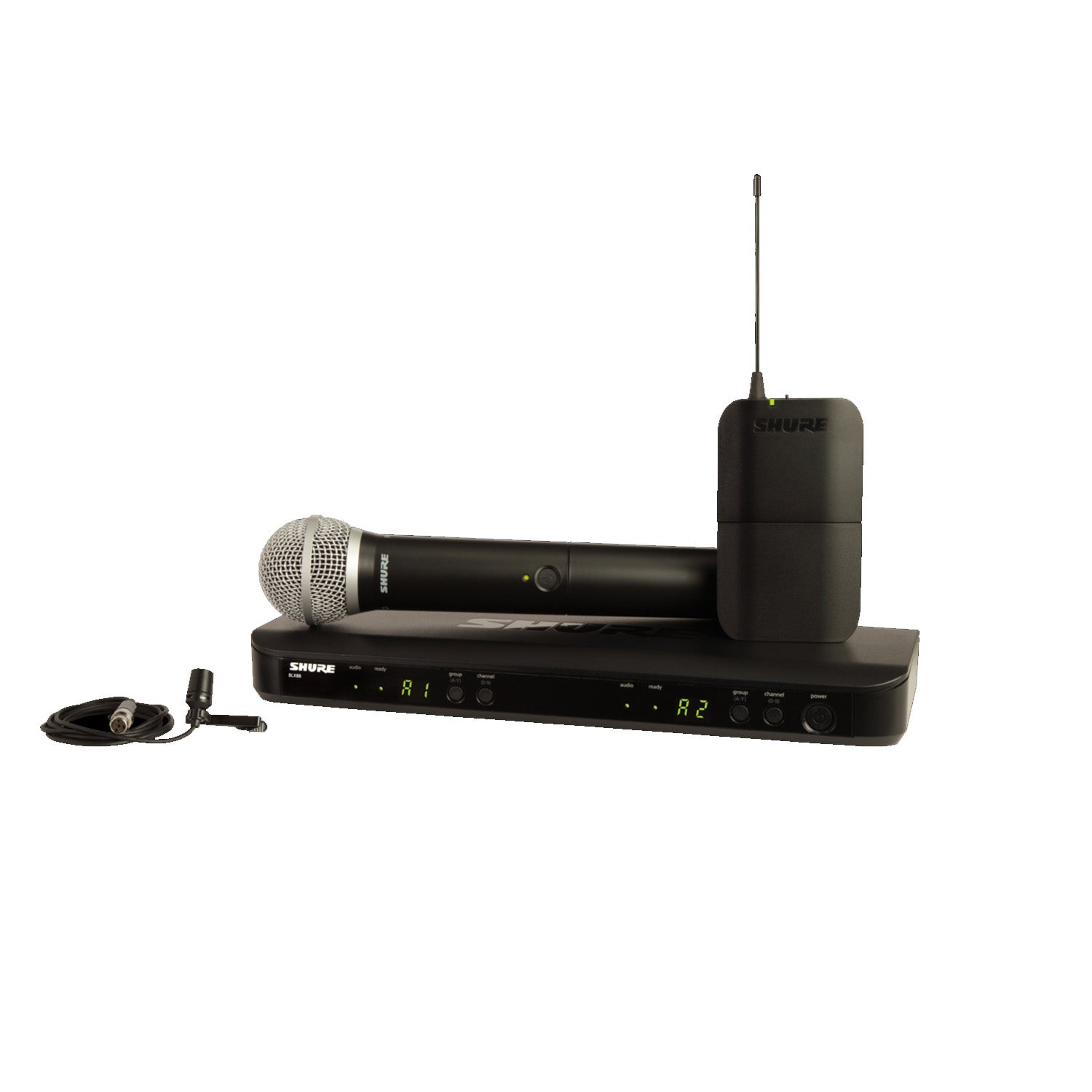 Shure Blx 12 88 cvl Dual Wireless Microphone System W pg58