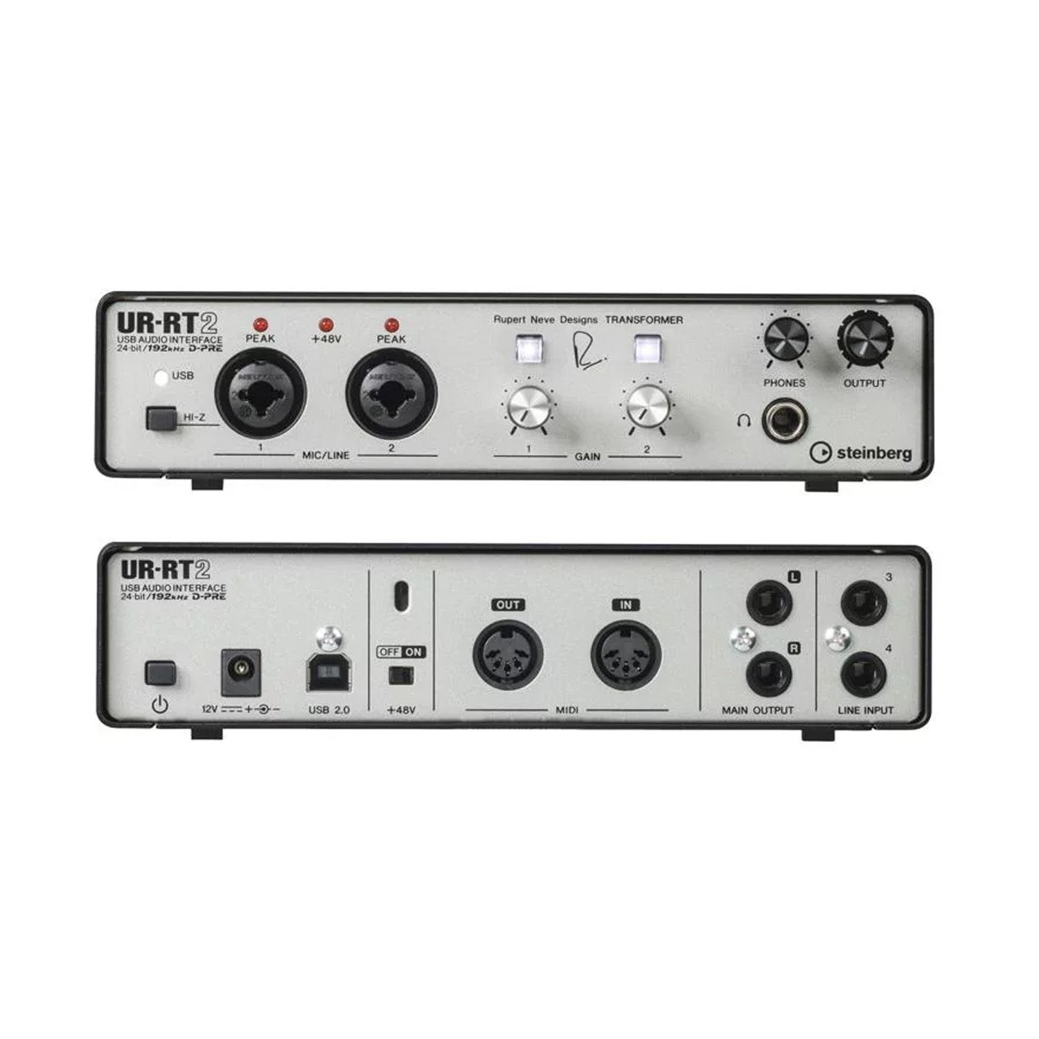 Steinberg Ur-rt2 Usb Audio Interface With Rupert Neve Transformers