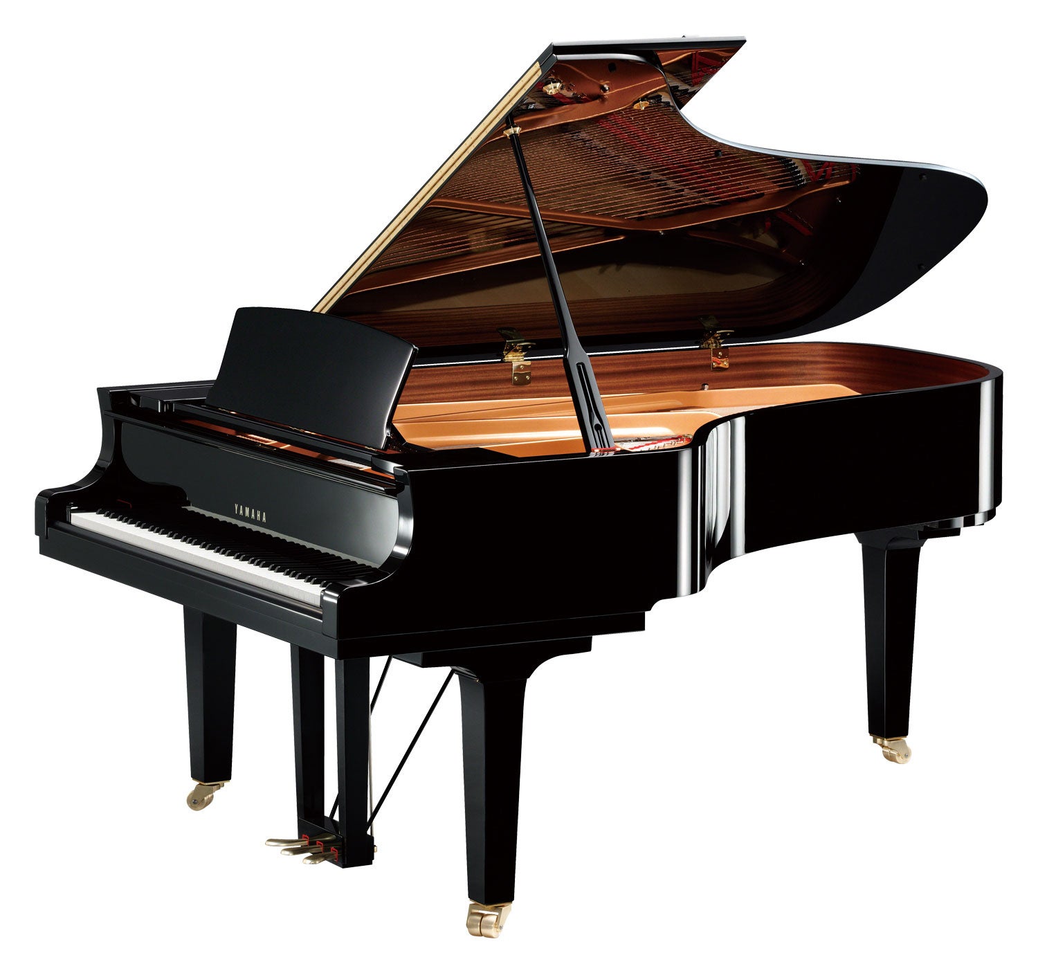 Yamaha C7 x pe Grand Piano 7ft 6 Ebony Music Works