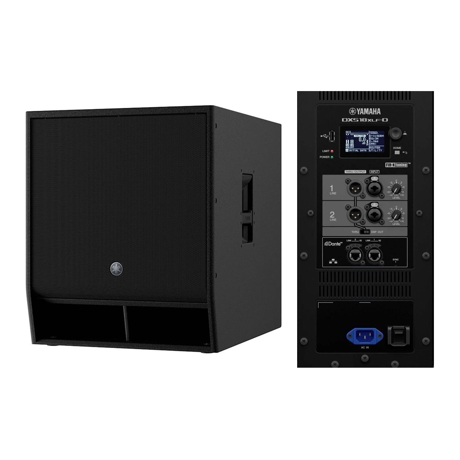 Yamaha powered hot sale subwoofer dxs18