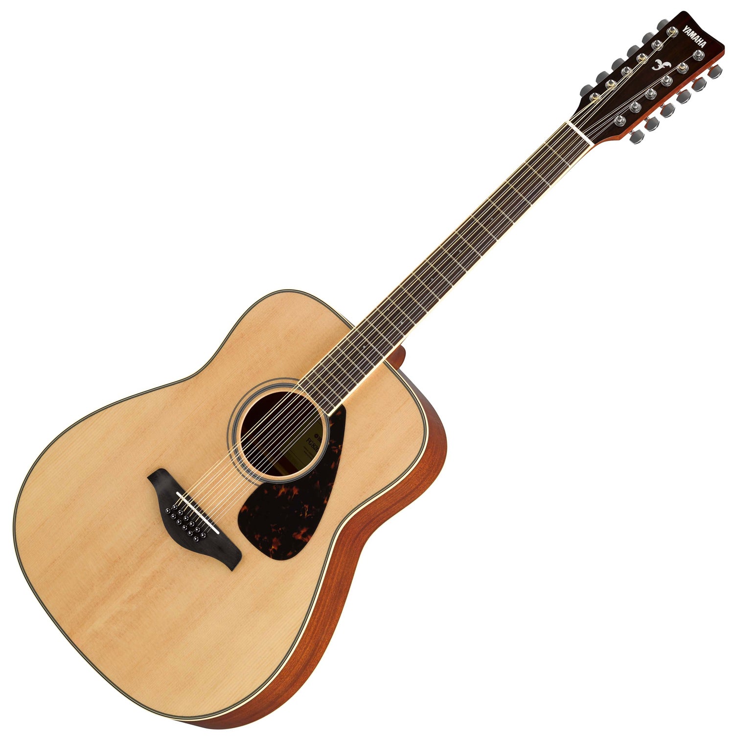 Yamaha Fg820 Nt Solid Top 12-string Acoustic Guitar, Natural 