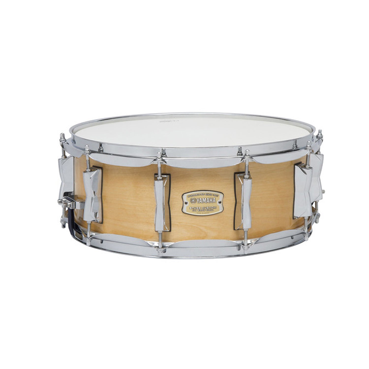 Yamaha Sbs1455nw 14x5.5 Stage Custom Birch Snare Drum Natural Wood