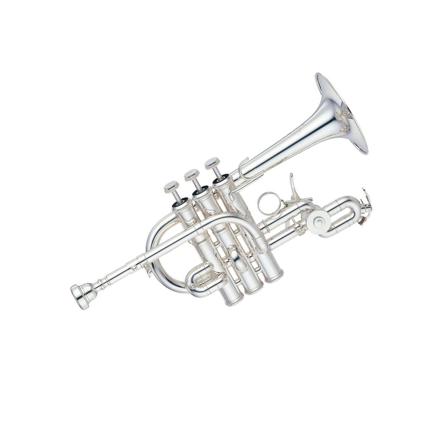Piccolo Bb low pitch brass musical instrument 4 VALVE PICCOLO brass made