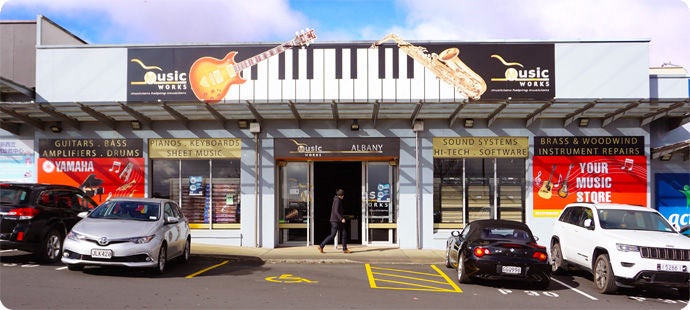 Music shop store albany